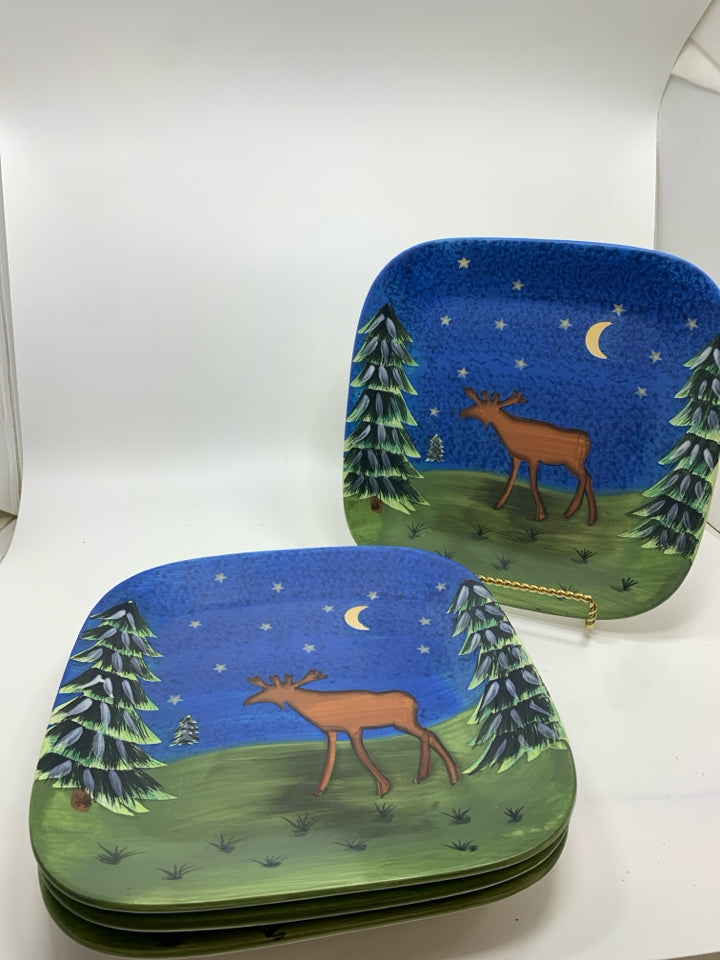 12PC EVERGREEN MOOSE SETTING FOR 4.
