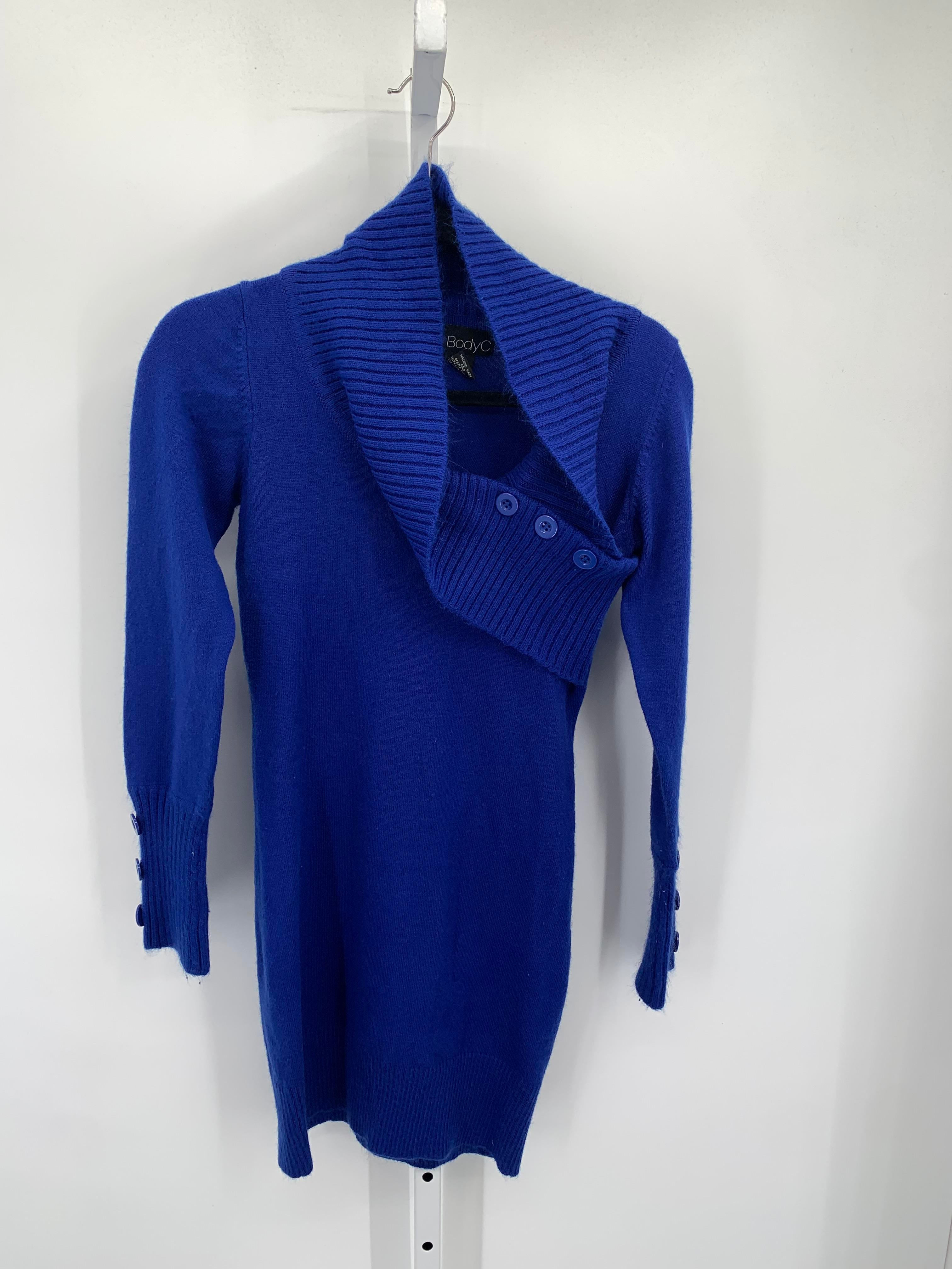 Body C Size Medium Juniors Long Sleeve Dress