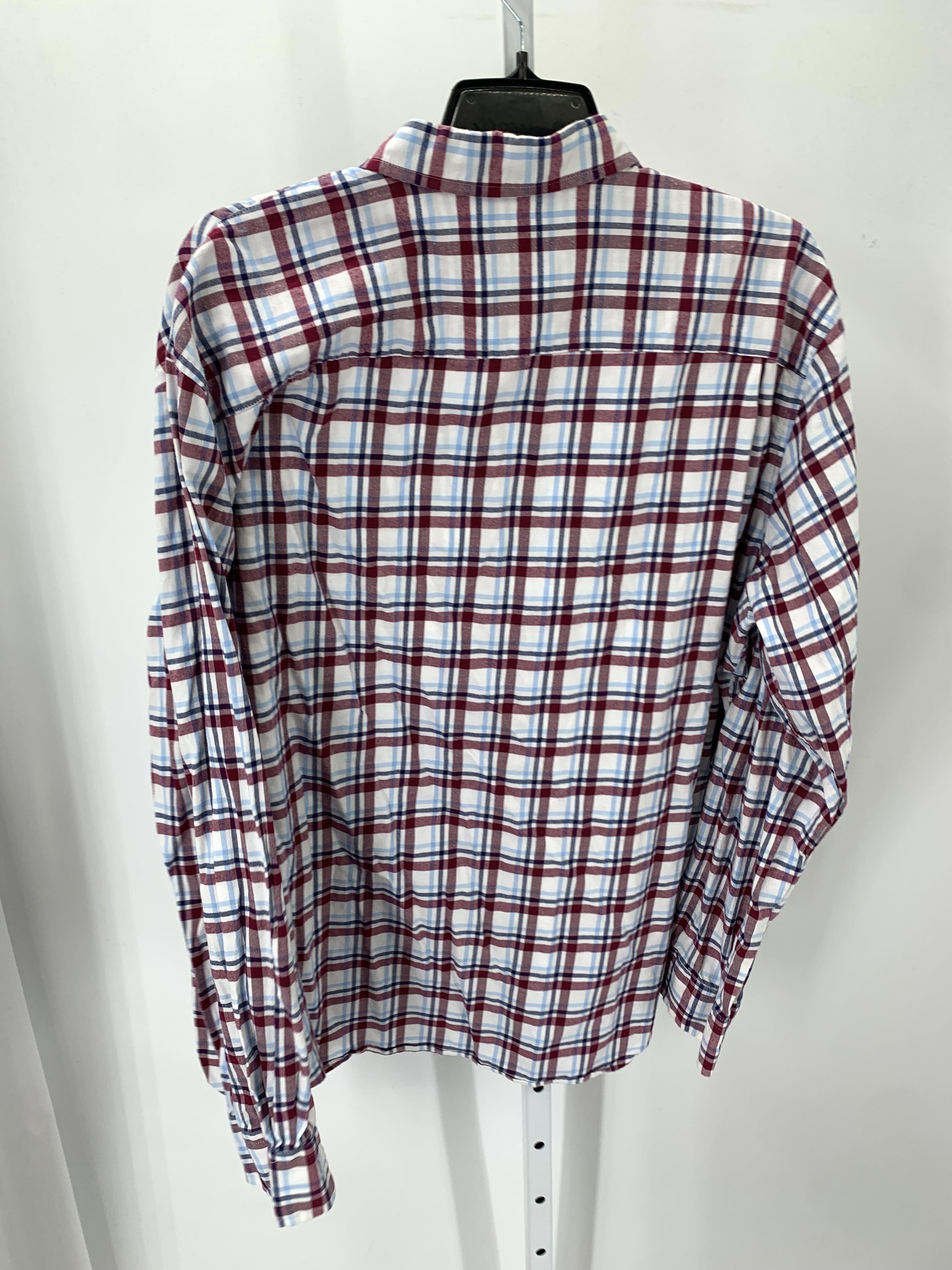 BLUE WHITE PLAID.