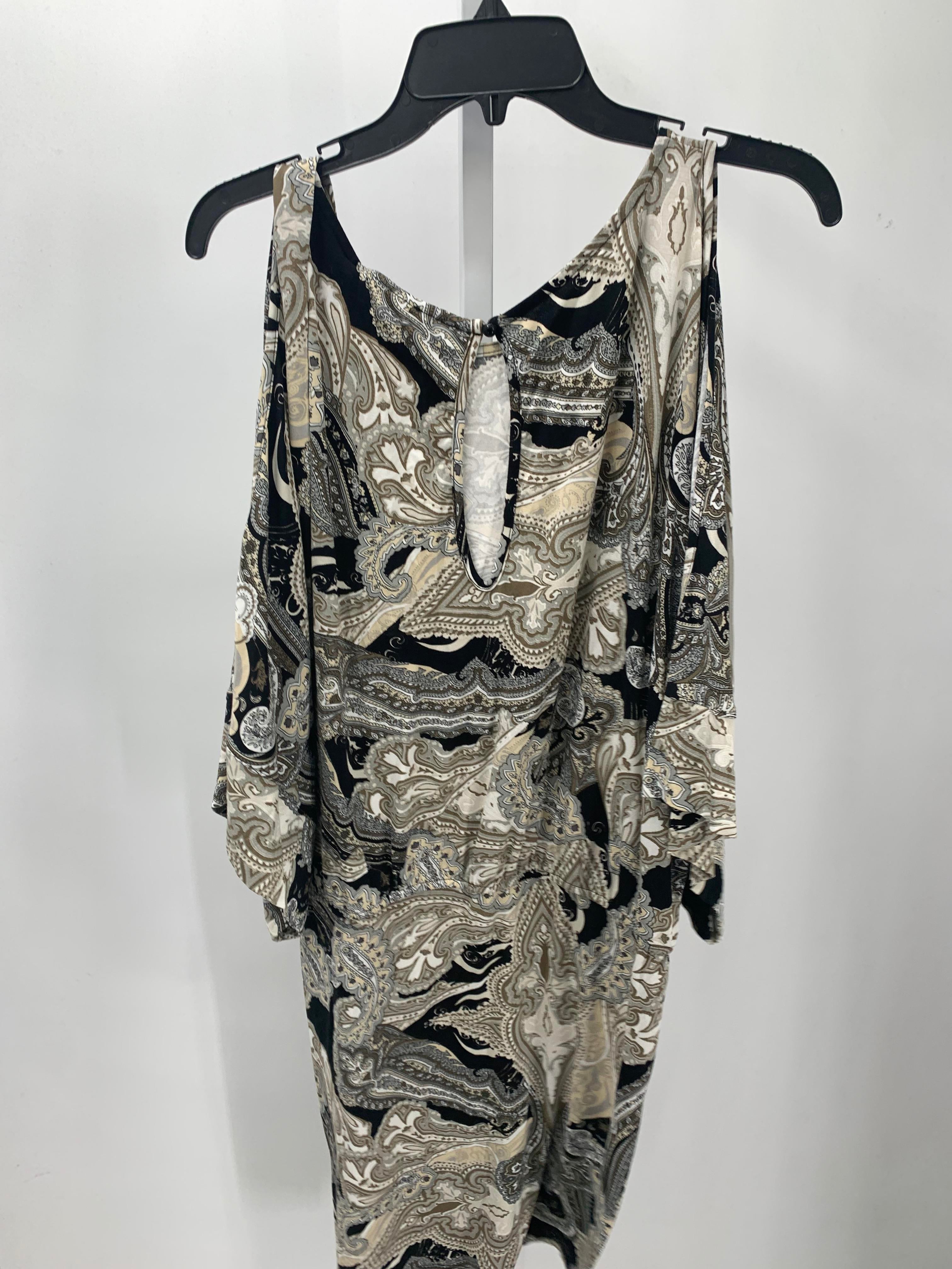 Venus Size Large Misses Short Sleeve Dress