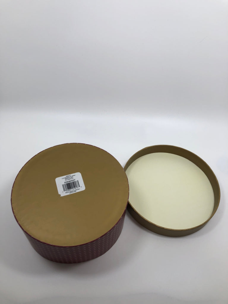 3 LADIES ON TOP ROUND GIFT BOX.