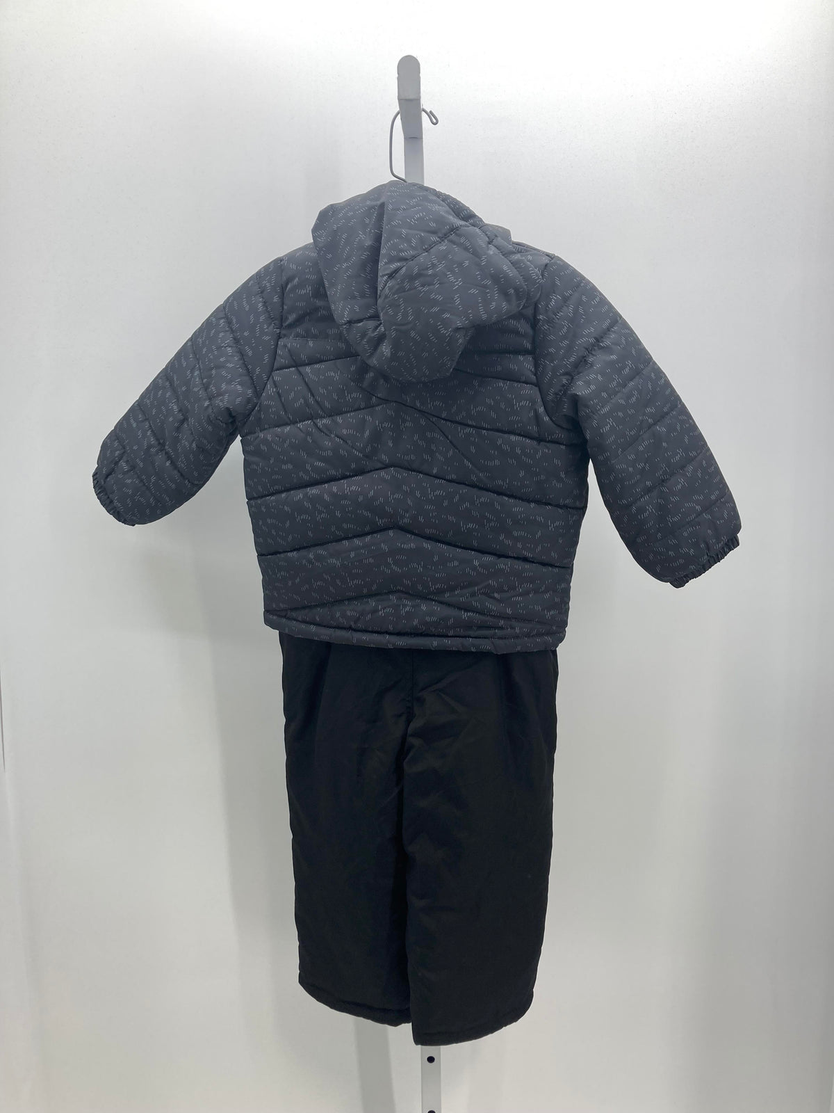 BEAR HOODED JACKET AND BIB SNOW PANTS