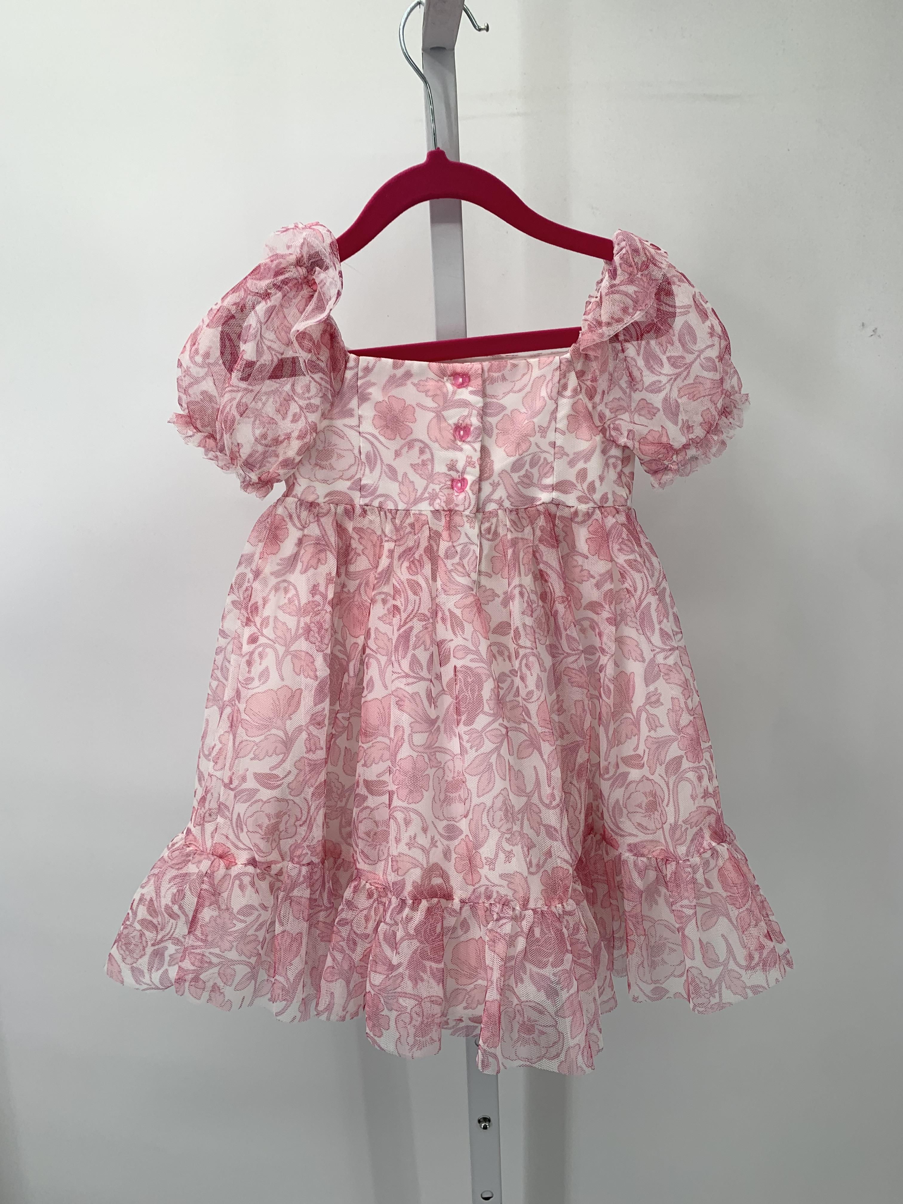 Isaac Mizrahi Size 2T Girls Short Sleeve Dress