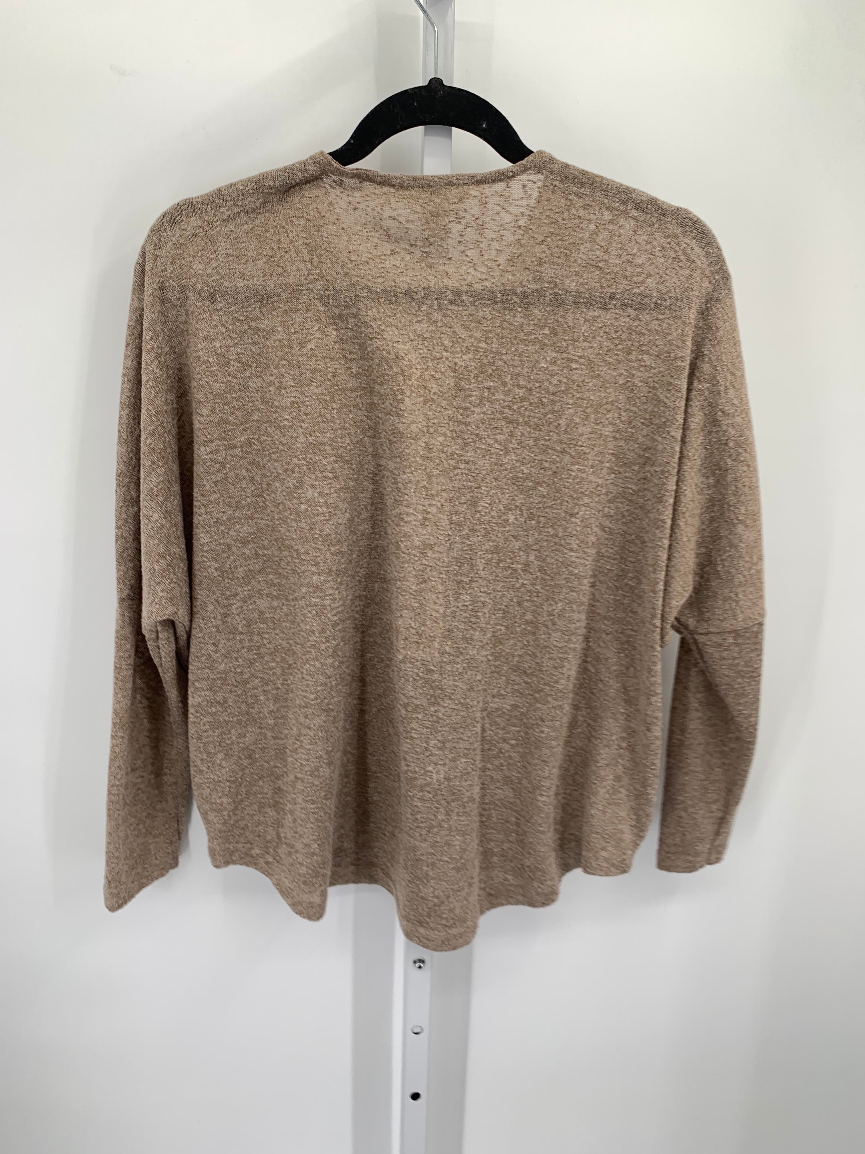 Joan Vass Size Small Misses Long Slv Sweater