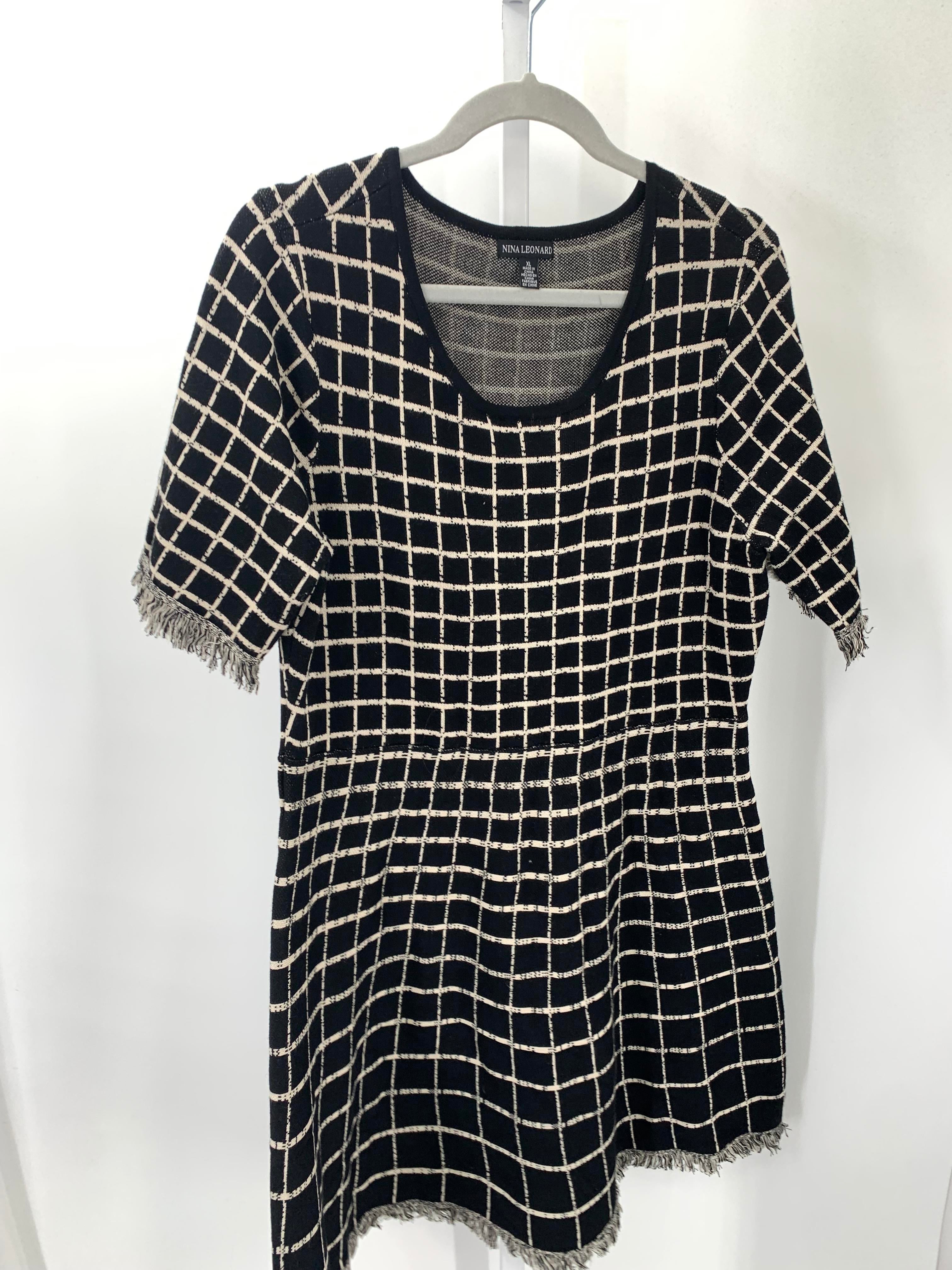 Size Extra Large Misses Short Sleeve Dress
