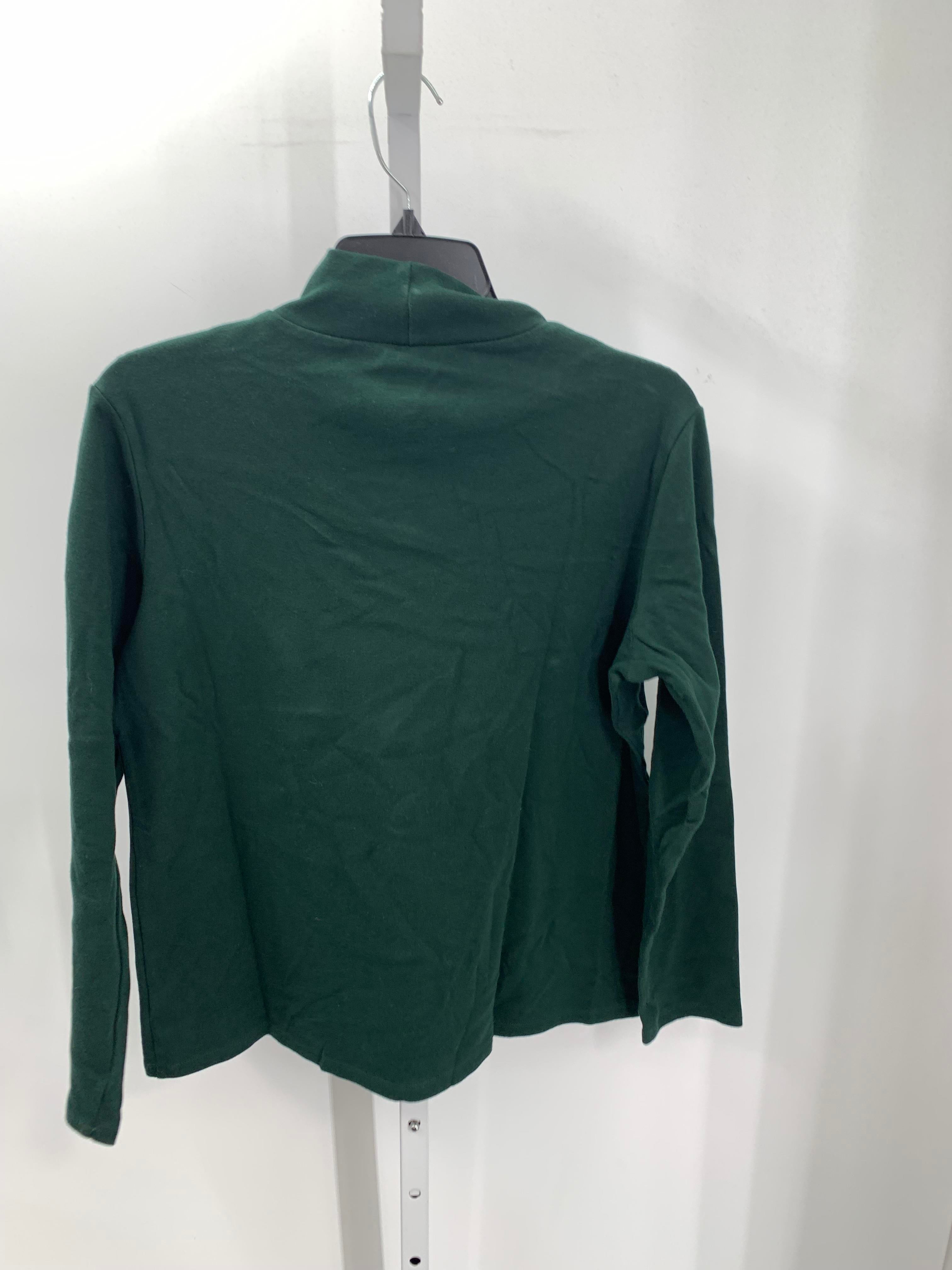 Croft & Barrow Size Large Misses Long Sleeve Shirt