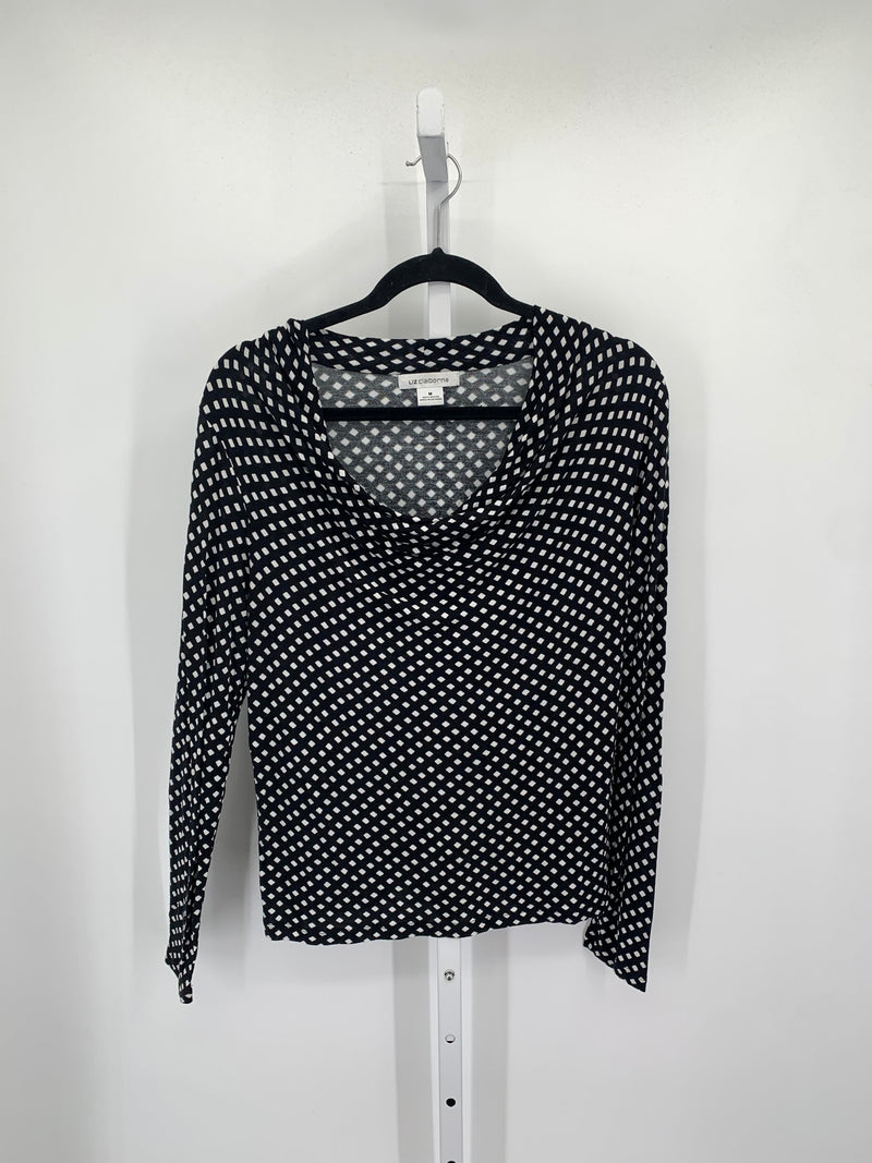 Liz Claiborne Size Medium Misses Long Sleeve Shirt