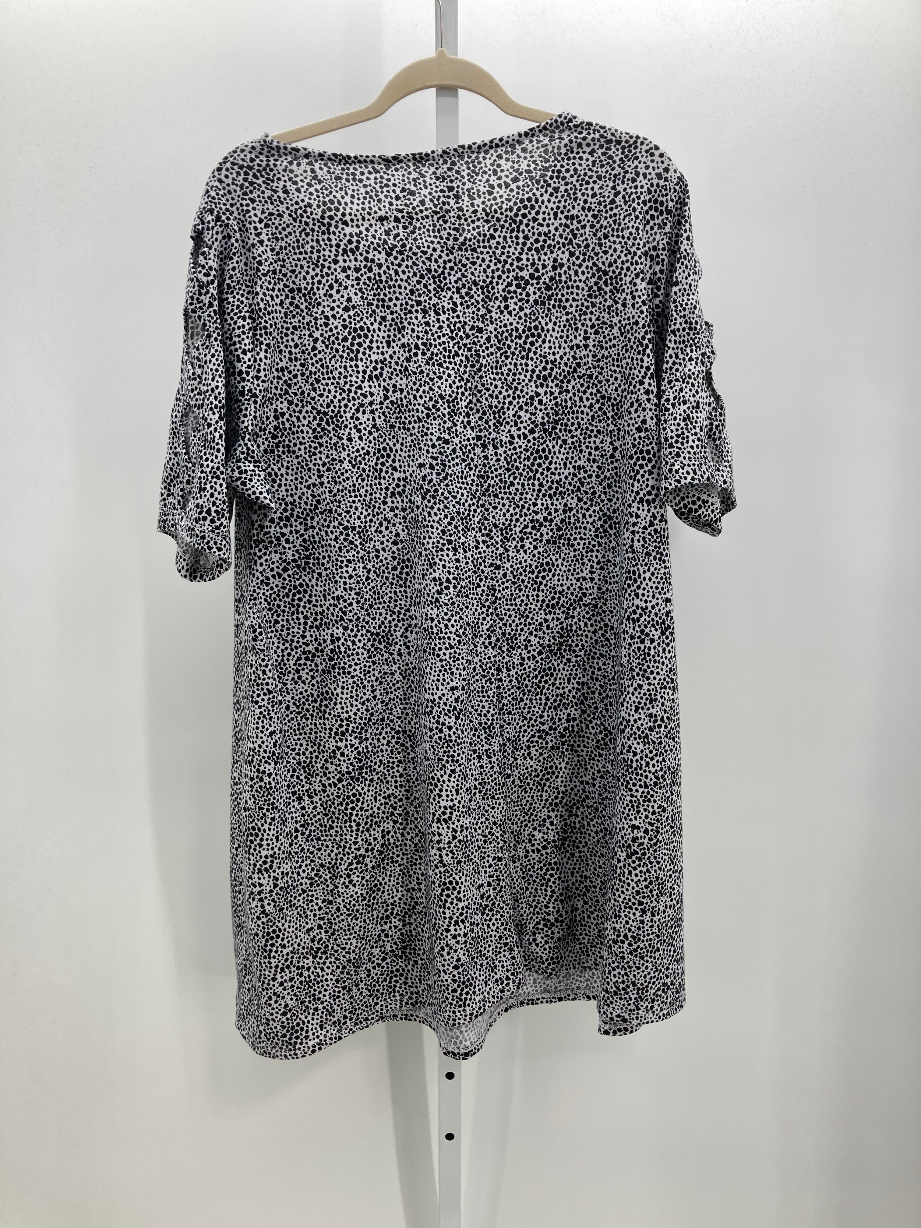 Ruby Rd. Size 1X Womens Short Sleeve Dress
