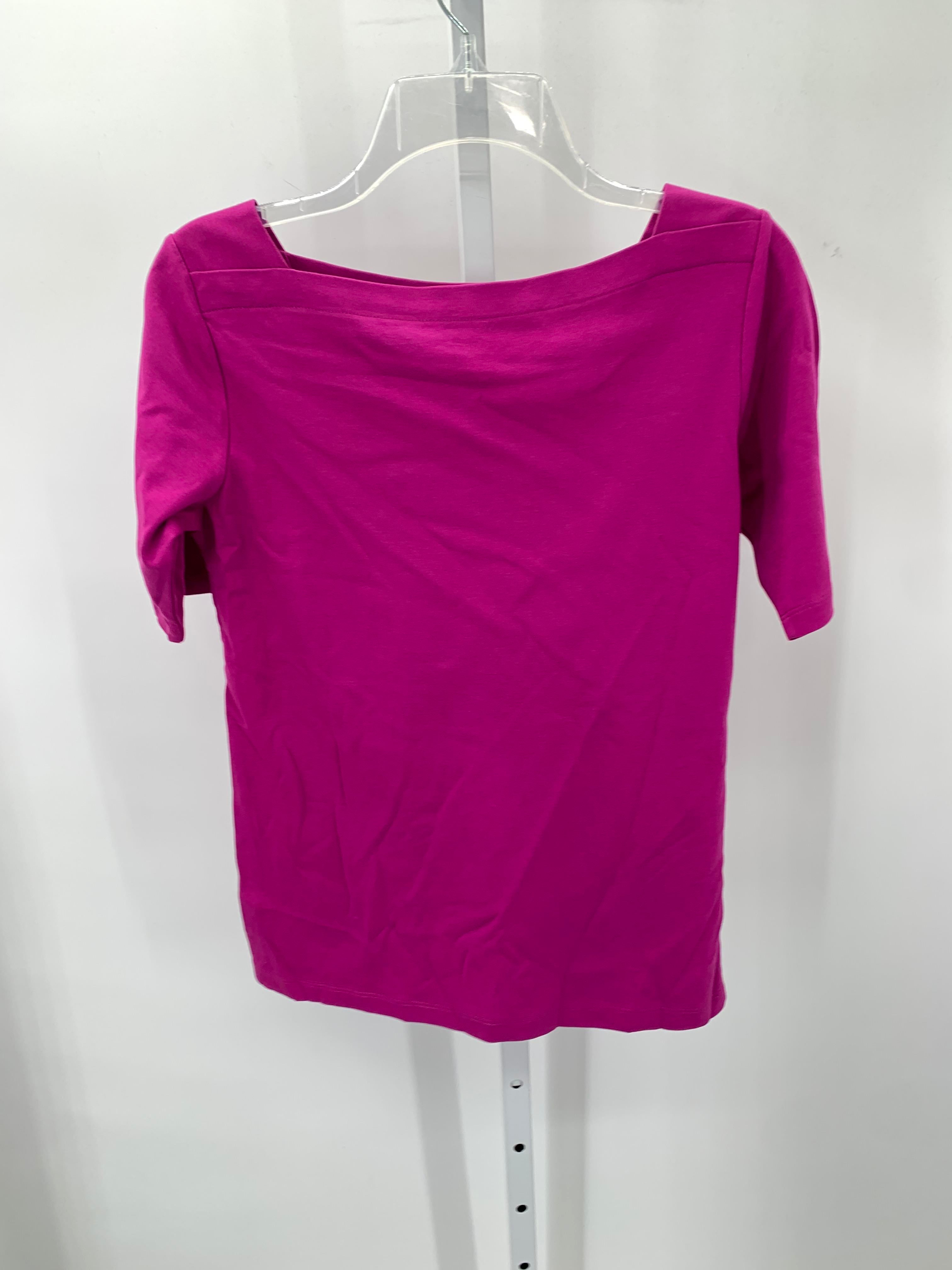LL Bean Size X Small Misses Short Sleeve Shirt