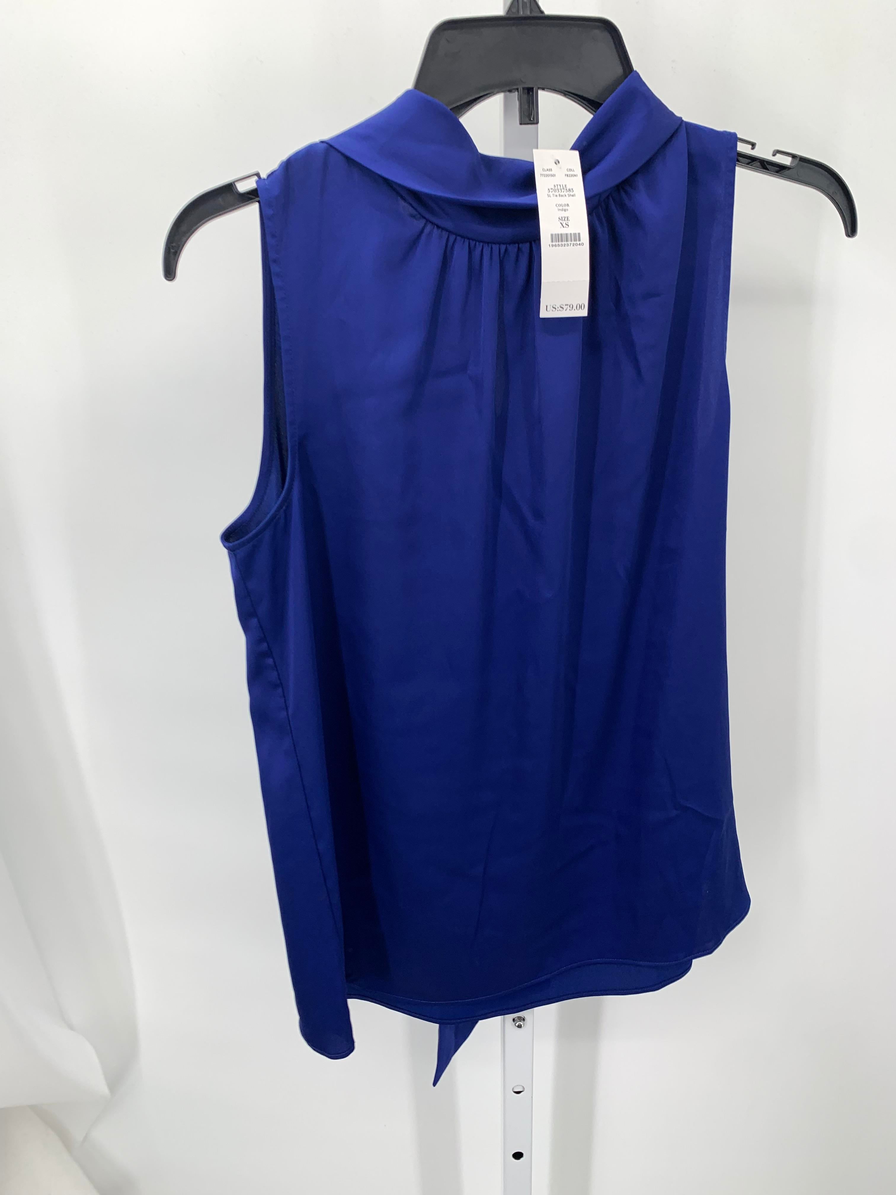 White House Black Size X Small Misses Sleeveless Shirt