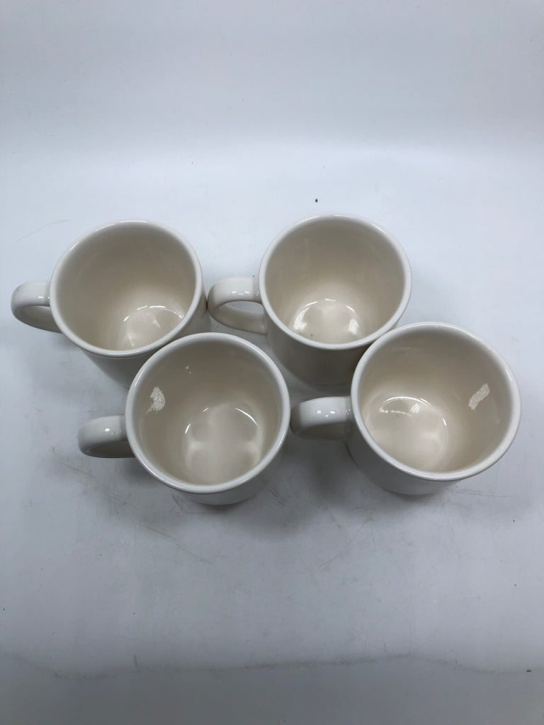 4 PFALTZGRAFF MUGS.