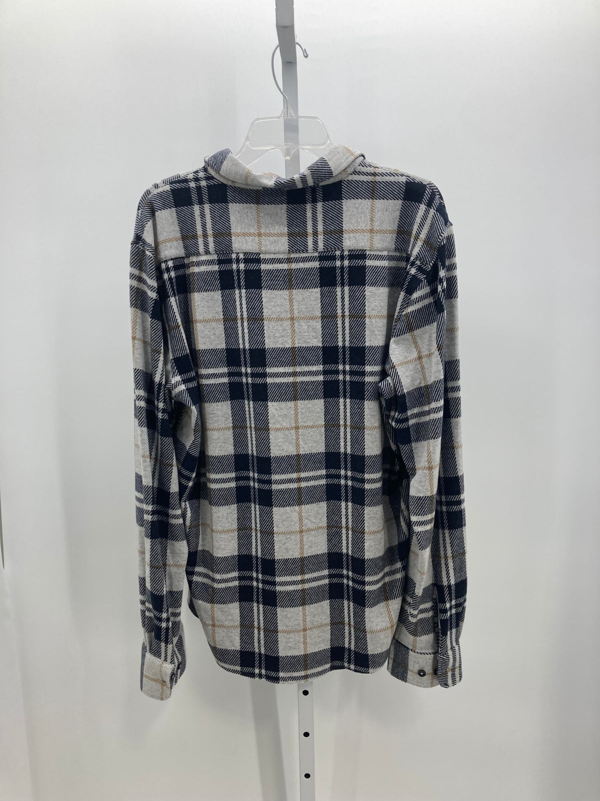 NAVY PLAID