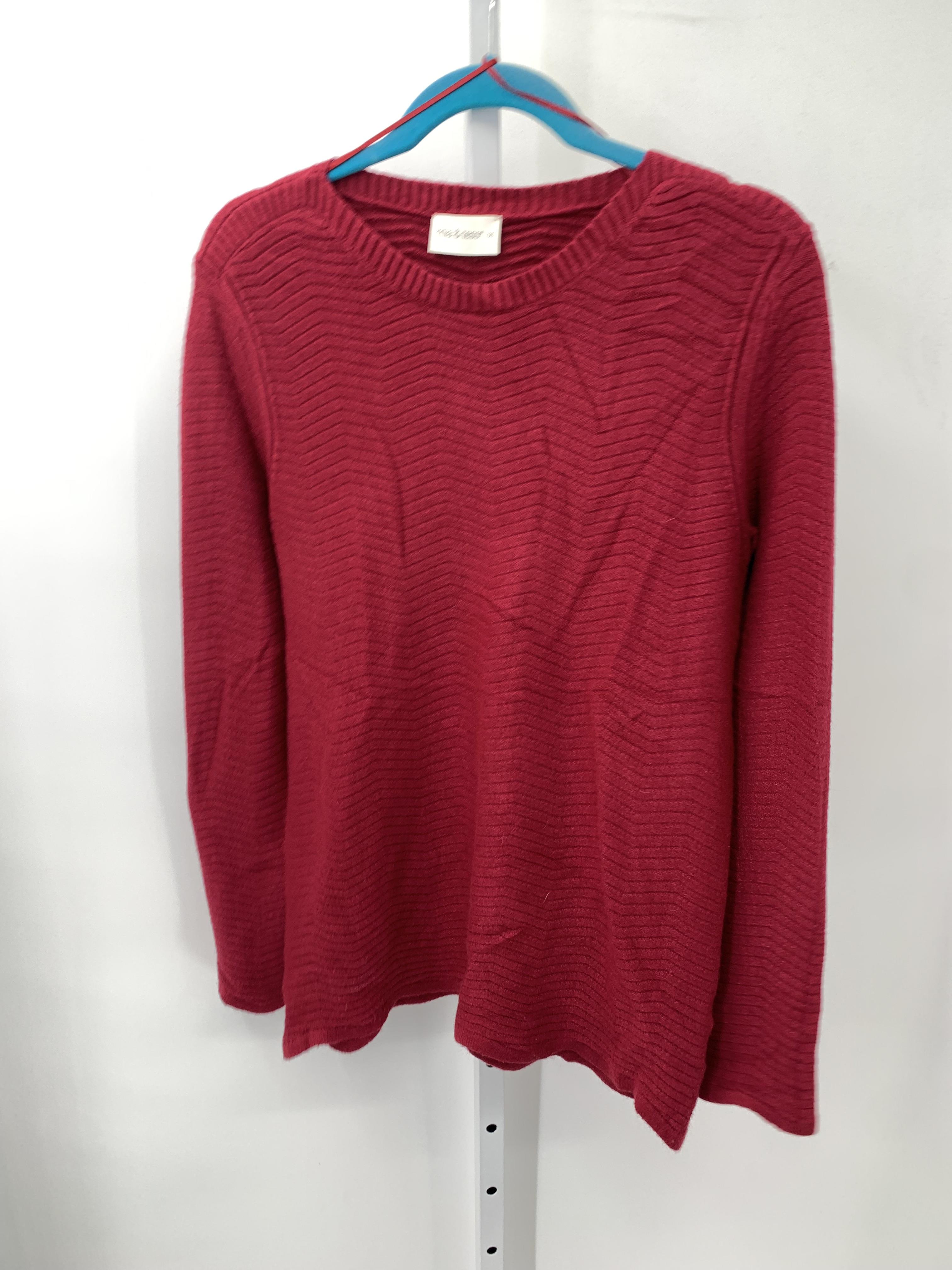 Mia & Tess Size Small Misses Long Slv Sweater