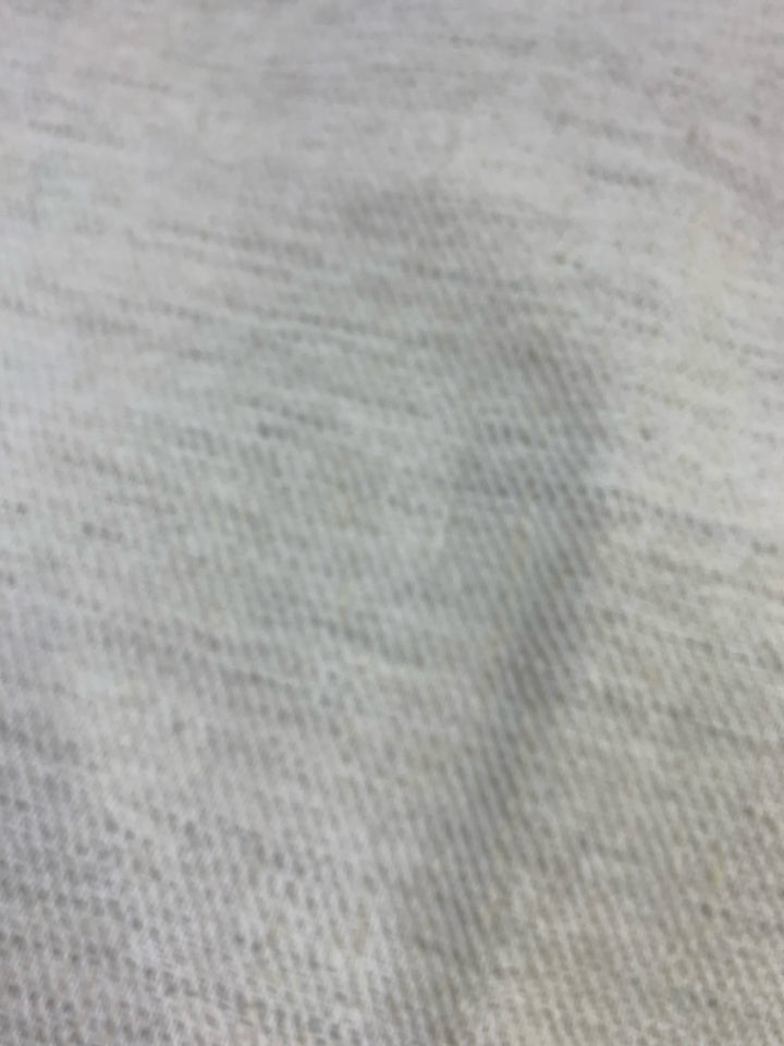 LIGHT GRAY LINEN BLEND PILLOW SHAM.