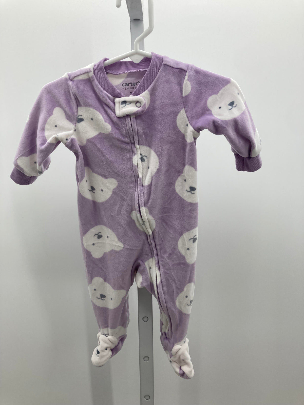 Carters Size 3 Months Girls Long Slv. Romper