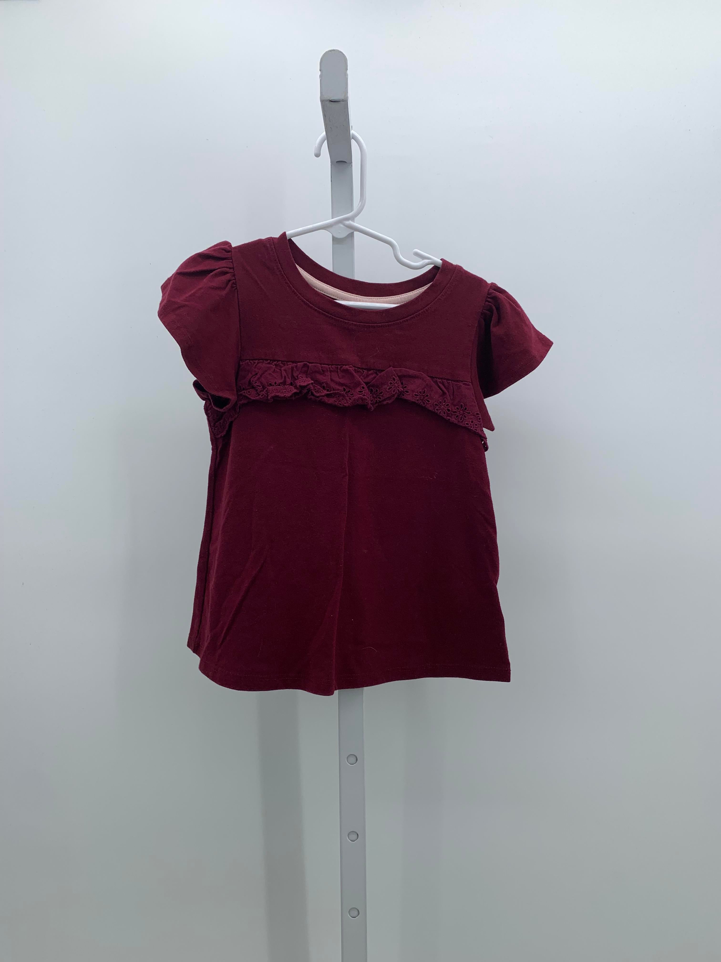 Cat & Jack Size 4T Girls Short Sleeve Shirt