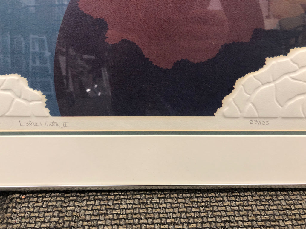 SUNSET ABSTRACT WALL ART -ROBERT WATERMAN.