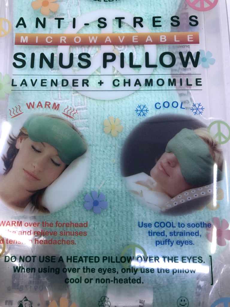 NIP MICROWAVEABLE SINUS PILLOW.