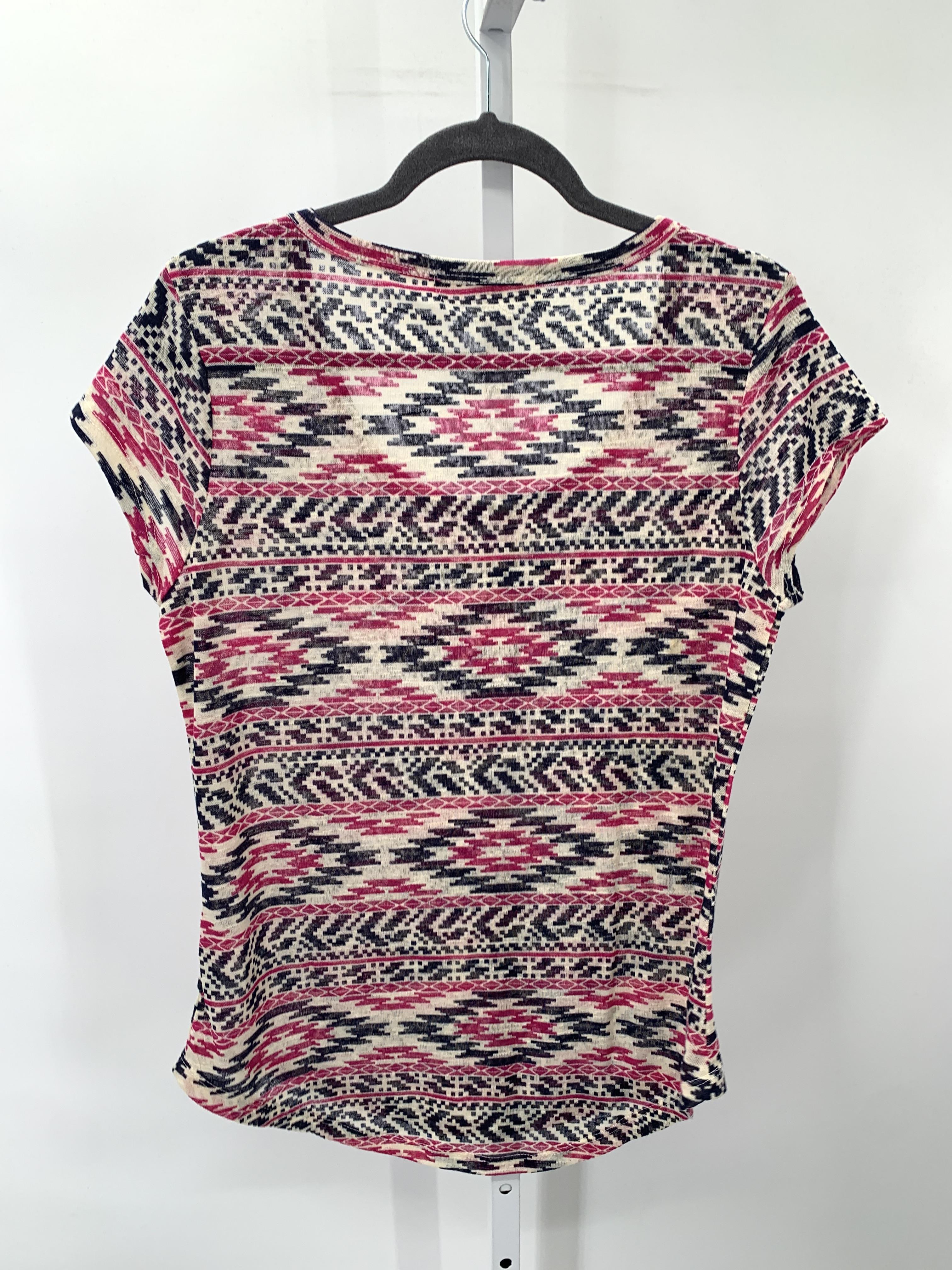 Size Extra Large Misses Short Sleeve Shirt