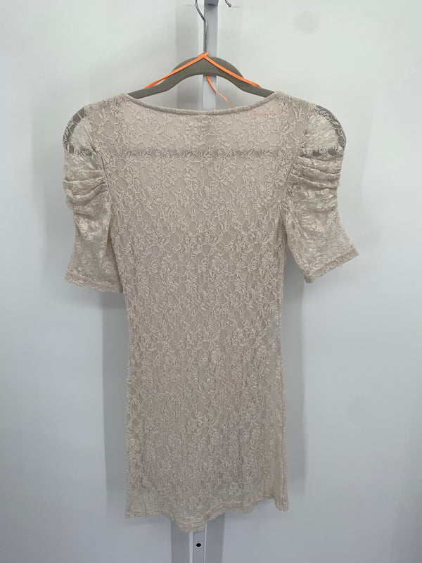 Free People Size X Small Misses Short Sleeve Dress