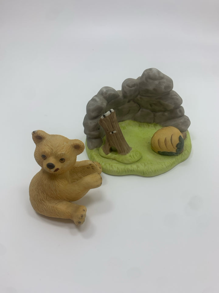 2PC BEAR WOODLAND SURPRISES.