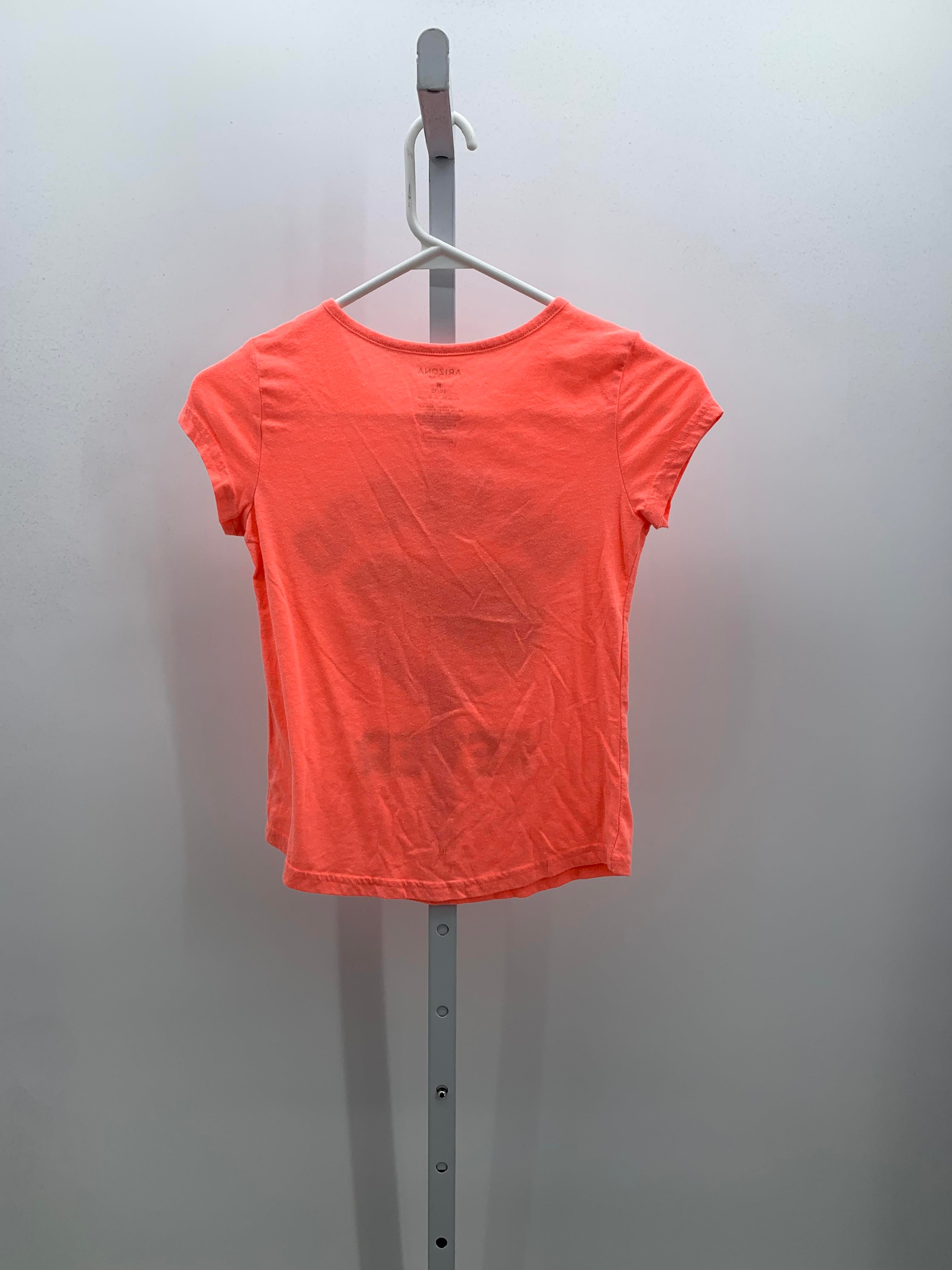 Arizona Size 10-12 Girls Short Sleeve Shirt