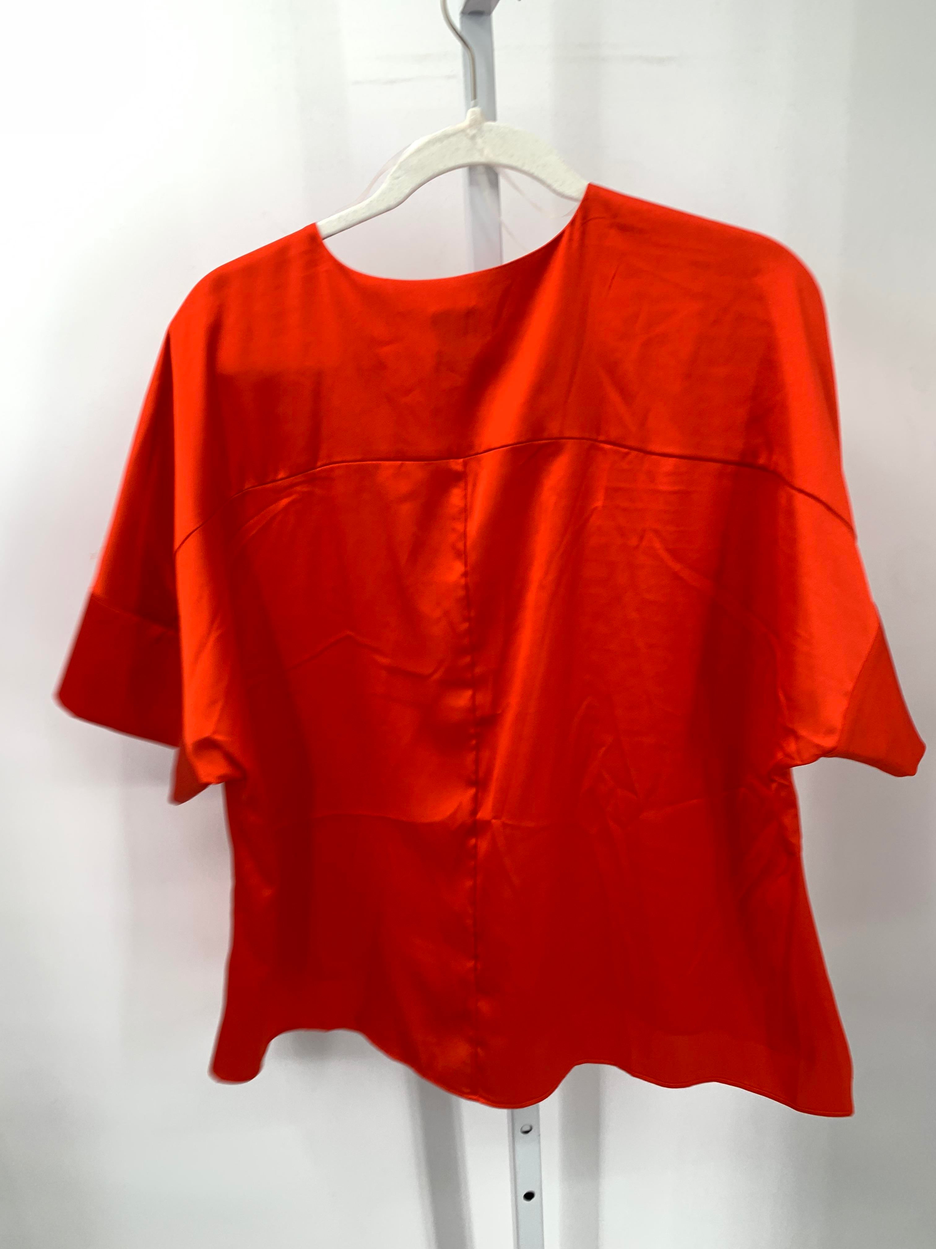 Worthington Size Large Misses Short Sleeve Shirt