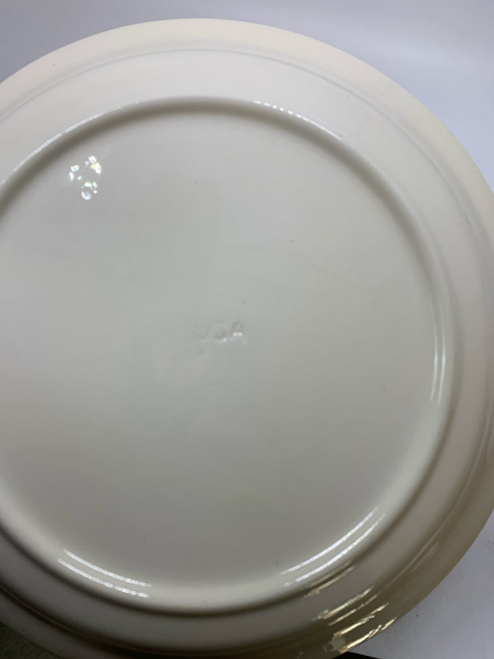 VTG APPLE PIE PLATE W/ RECIPE.