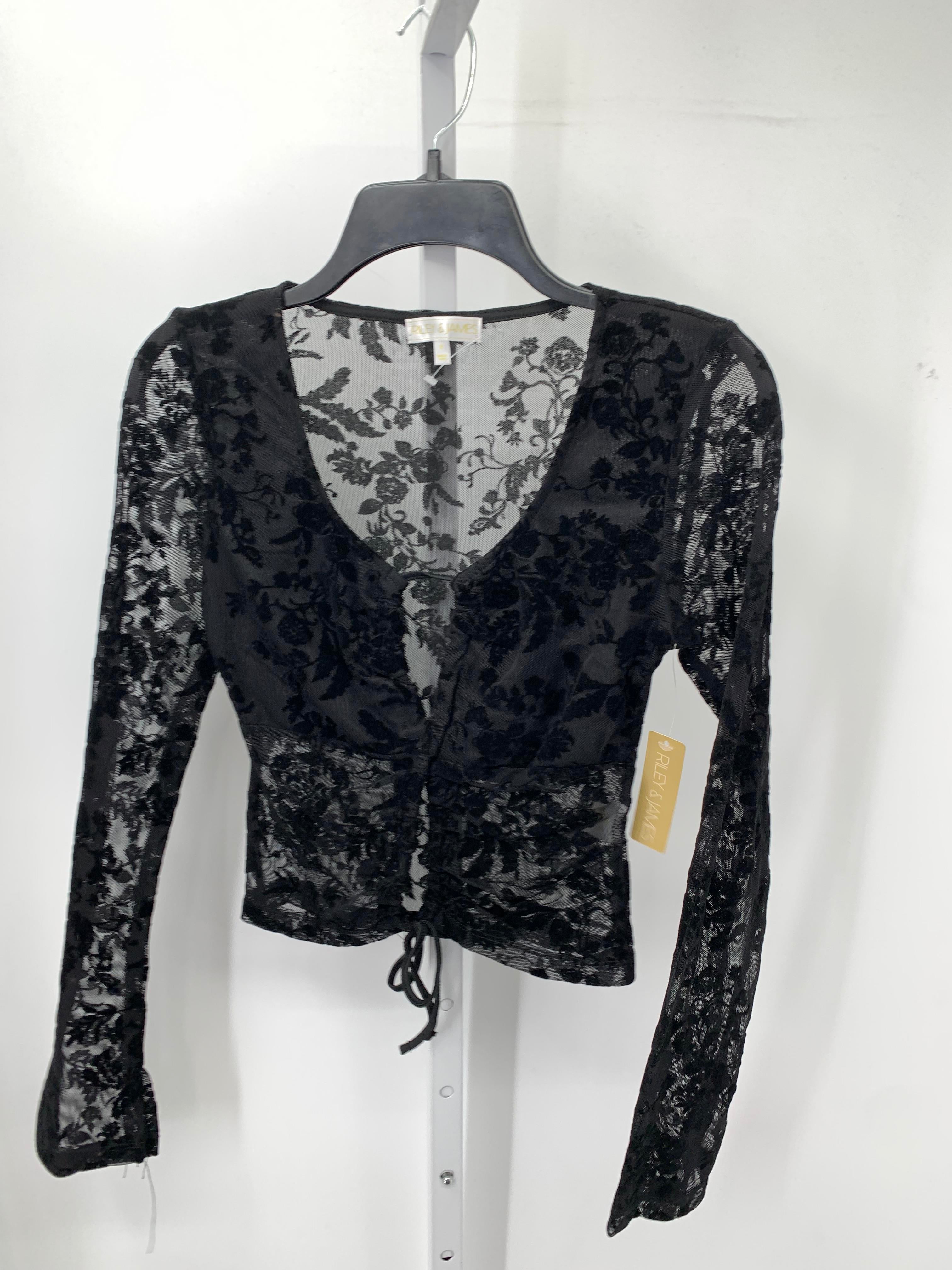 Size Small Juniors Long Sleeve Shirt
