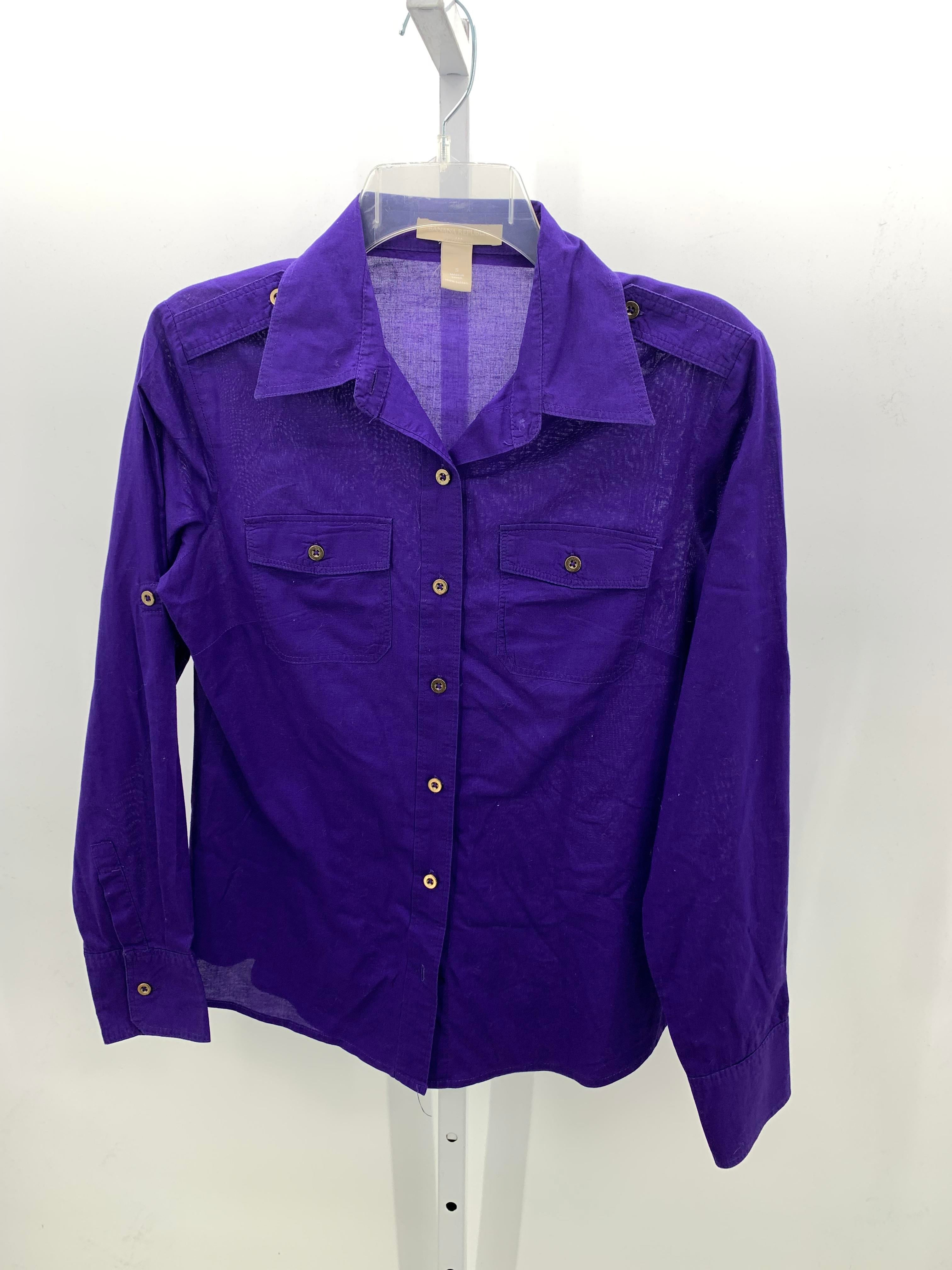 Banana Republic Size Small Misses Long Sleeve Shirt