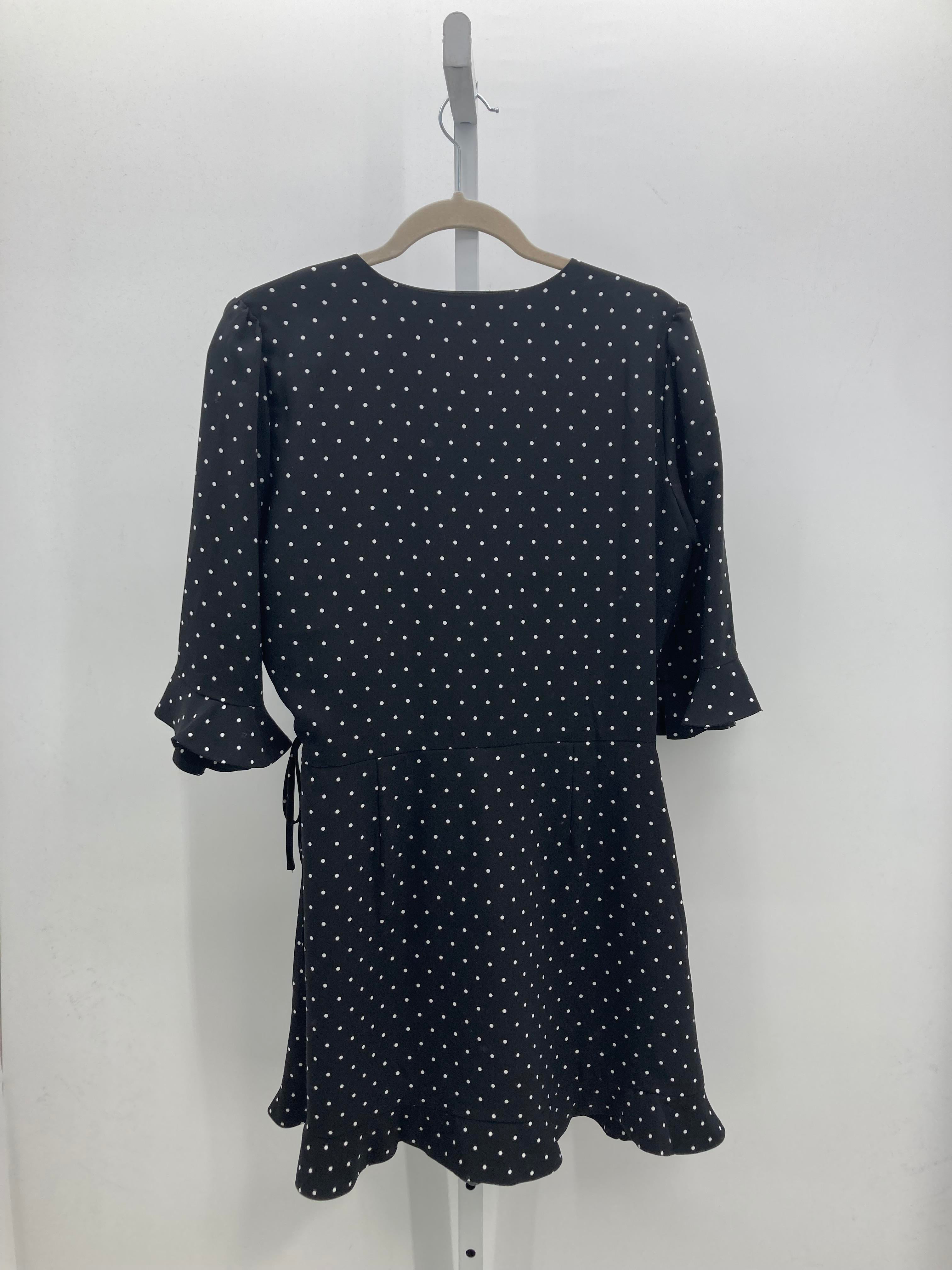 Loft Size 8 Petite Petite Short Sleeve Dress