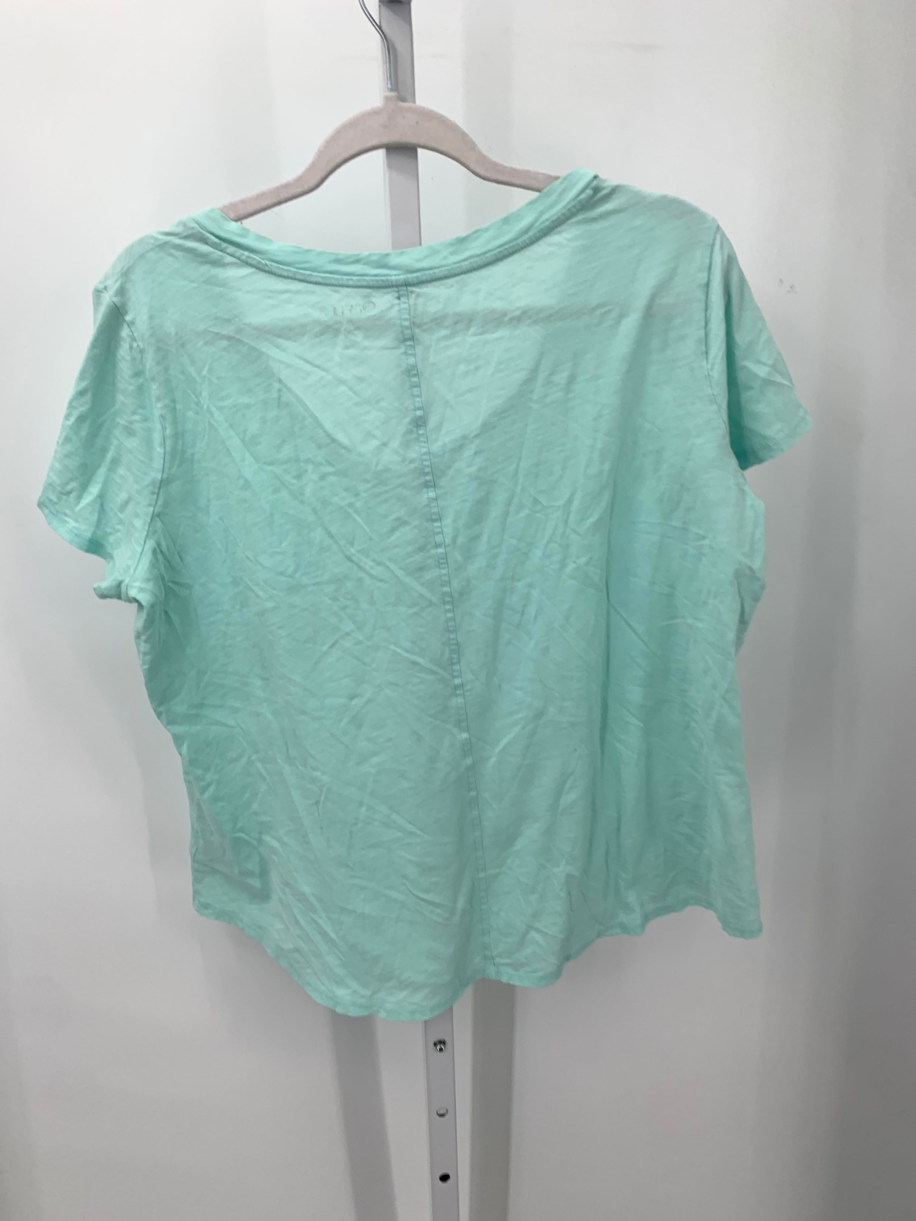 Stylus Size XXL Misses Short Sleeve Shirt