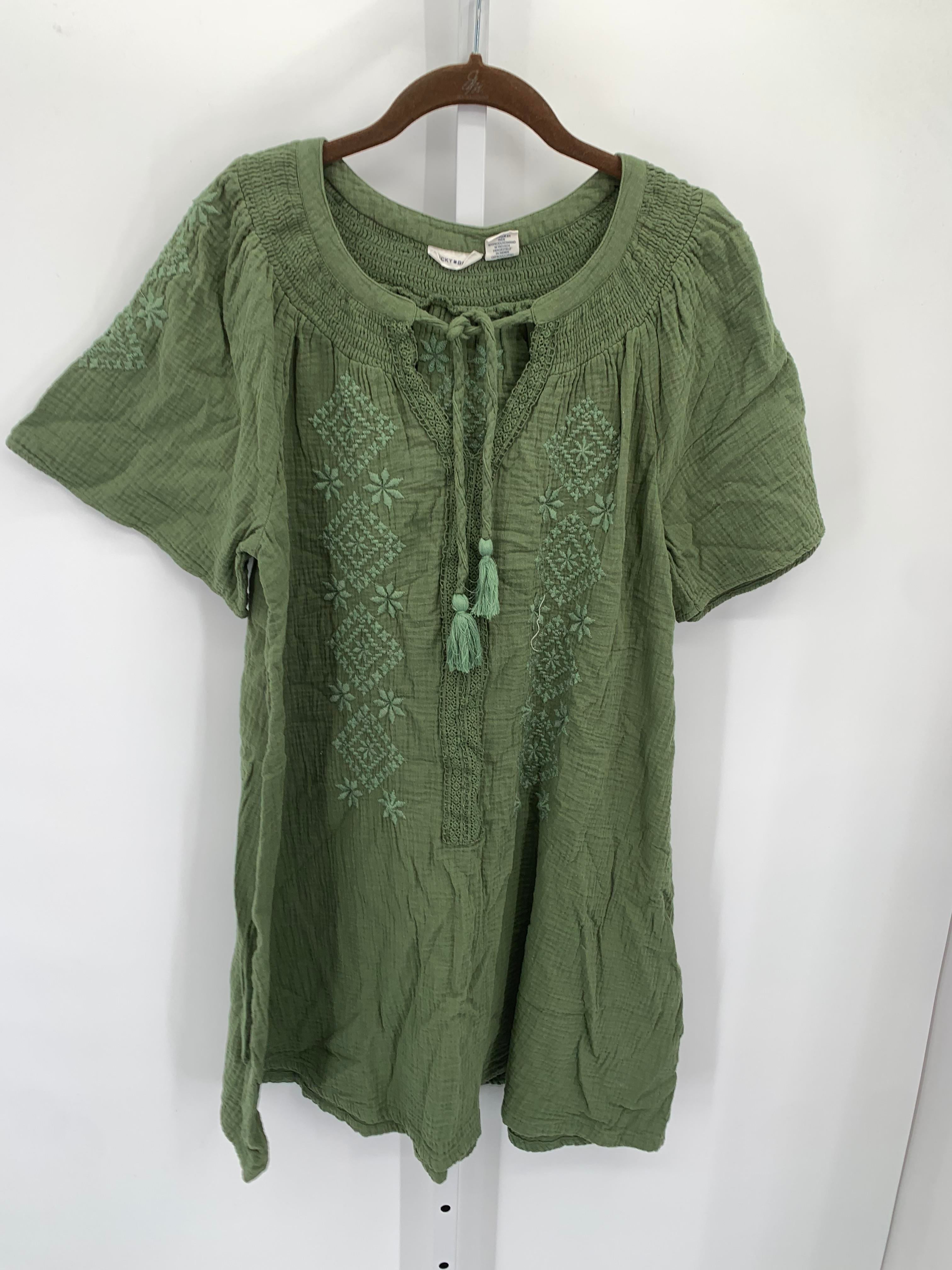 Lucky Brand Size Medium Misses Short Sleeve Dress