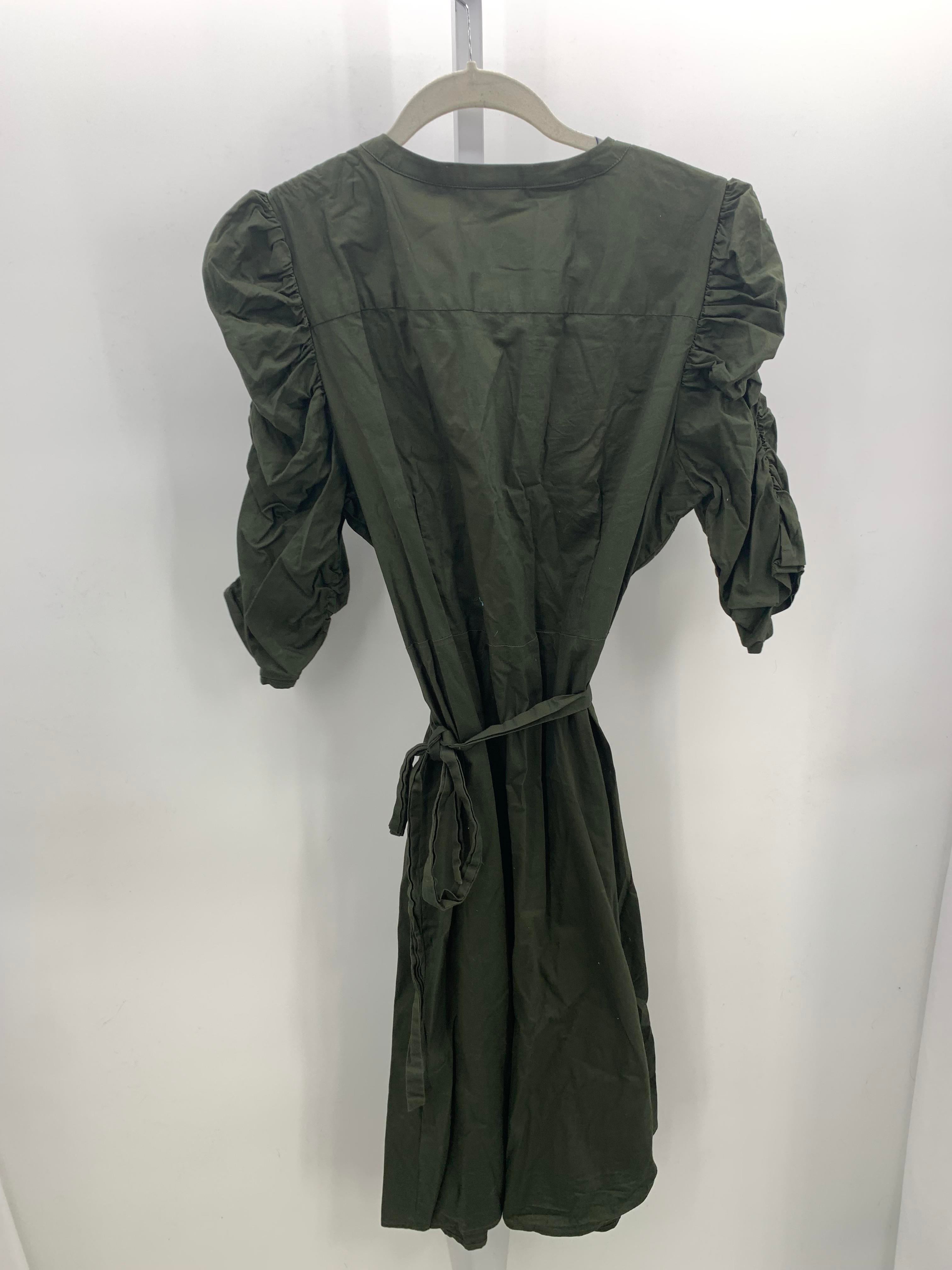 Who What Wear Size Large Misses Short Sleeve Dress