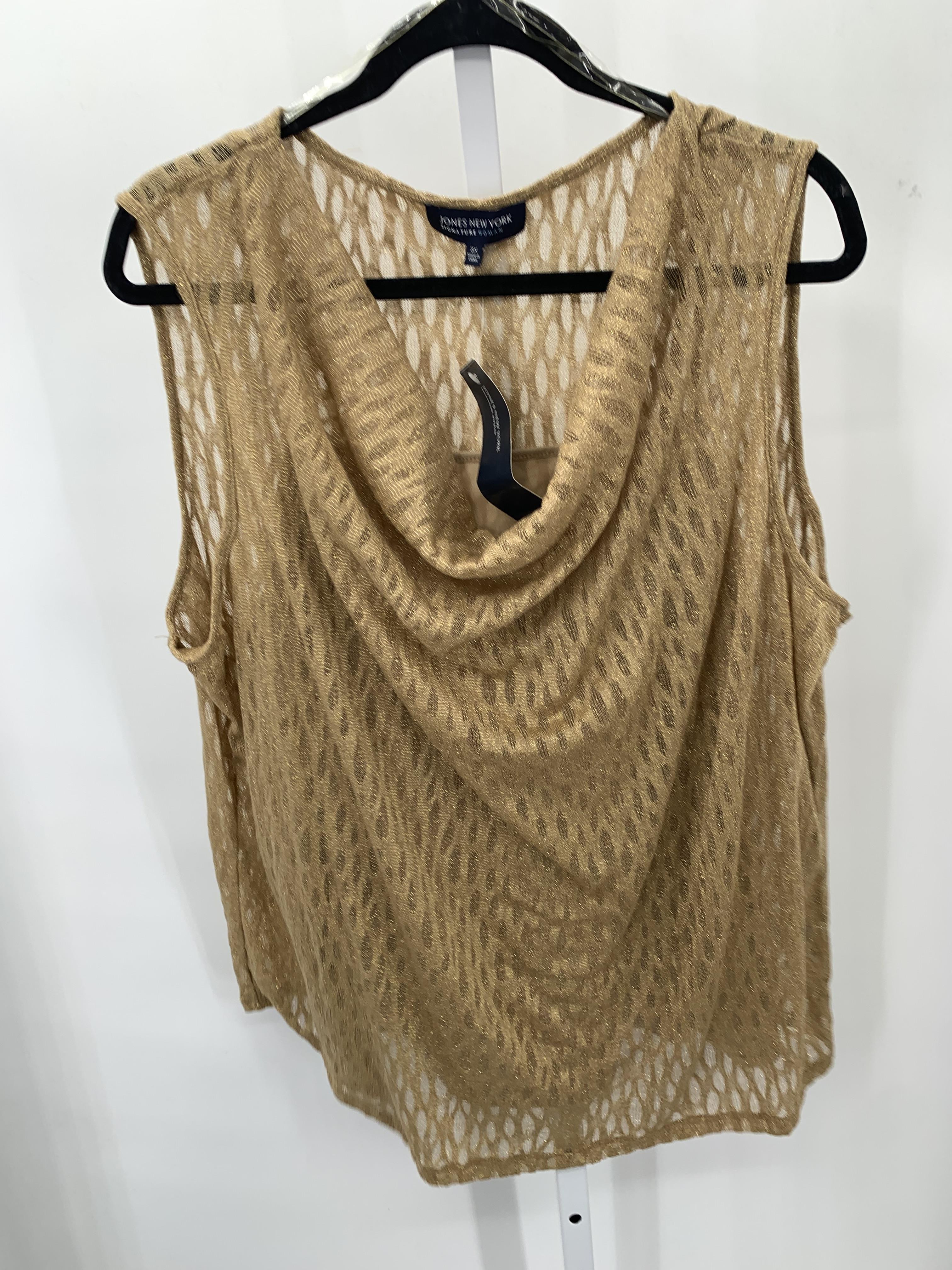 Jones New York Size 3X Womens Sleeveless Sweater