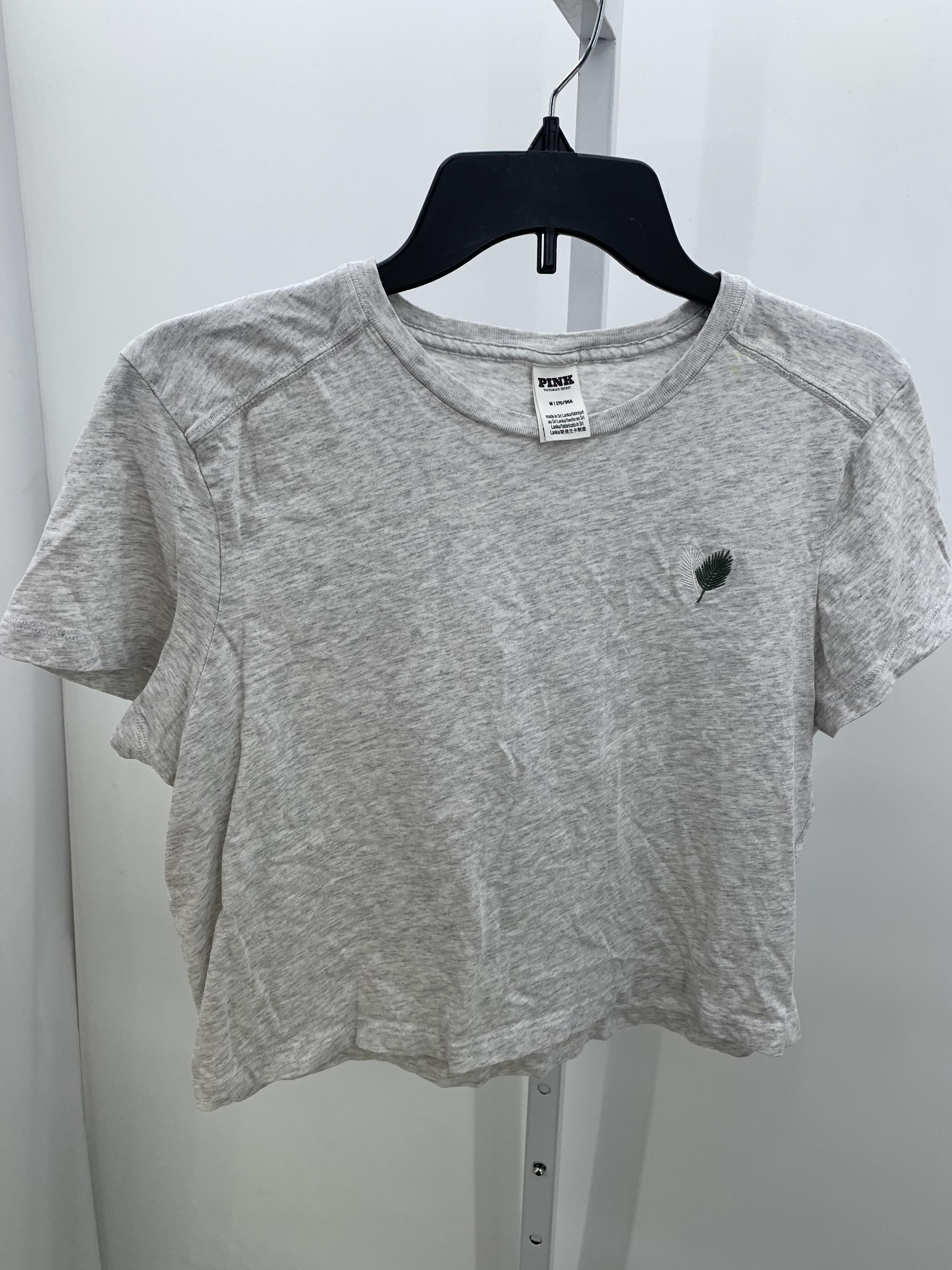 PINK Size Medium Juniors Short Sleeve Shirt