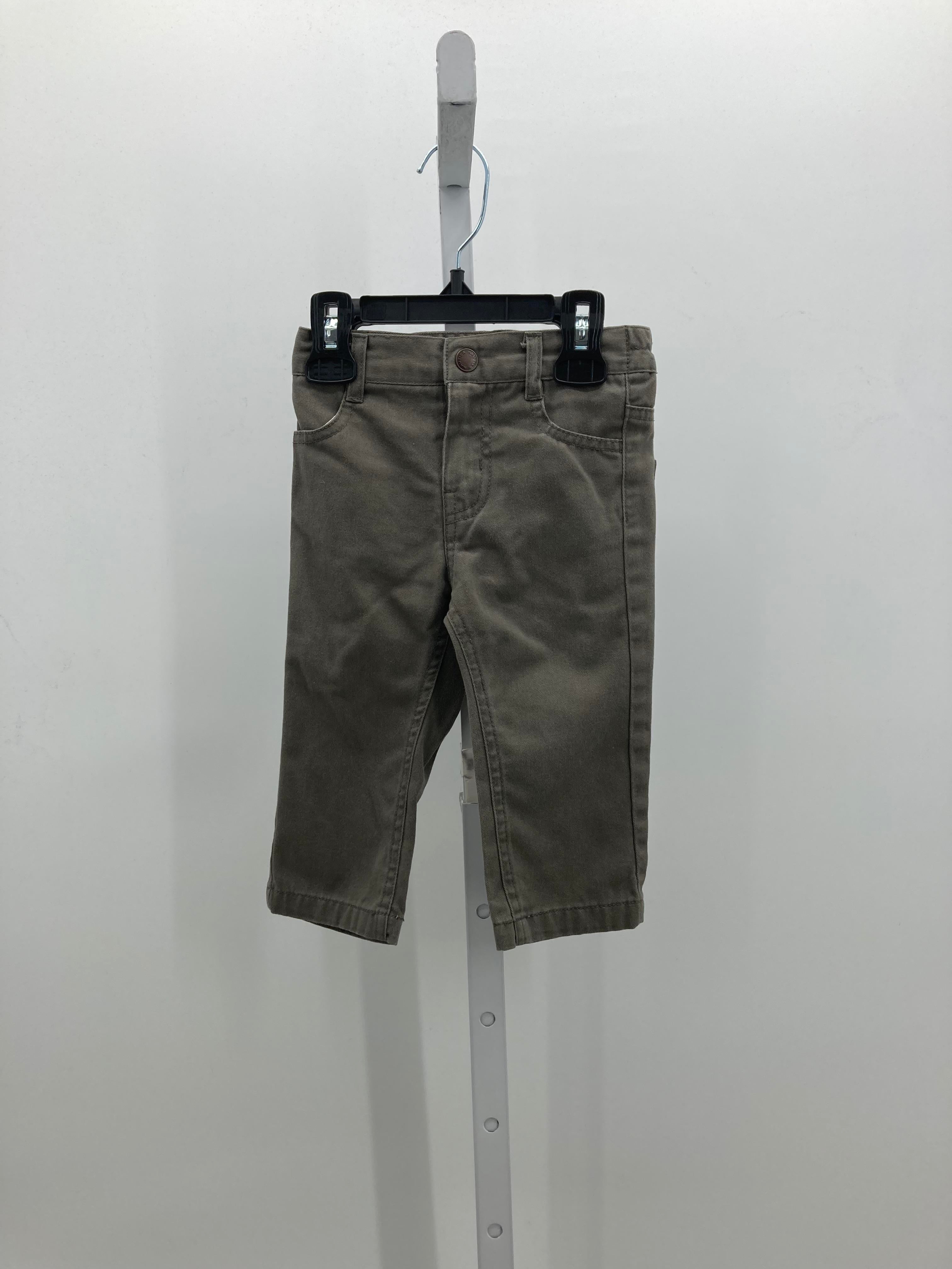 ELASTIC WAIST PANTS.