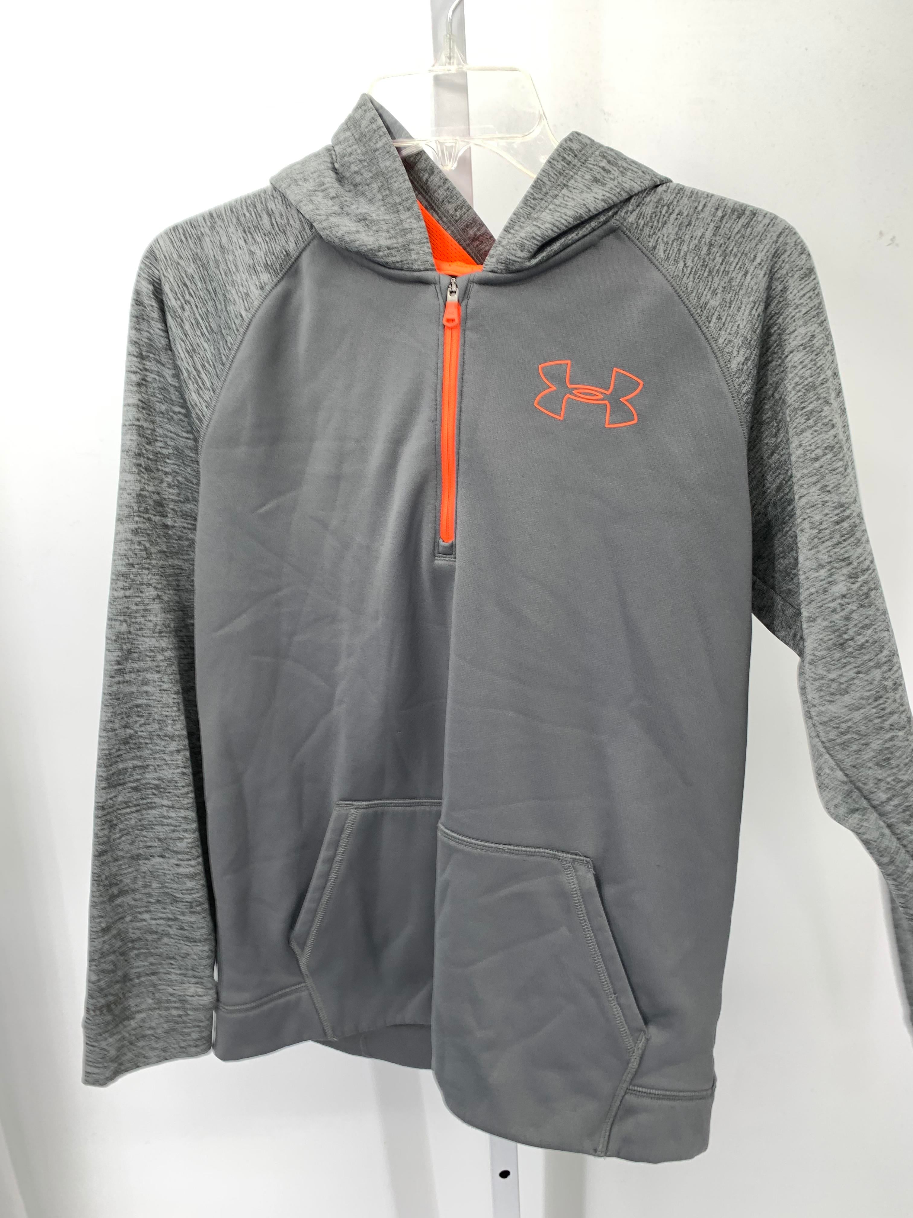 ORANGE HOODED KNIT