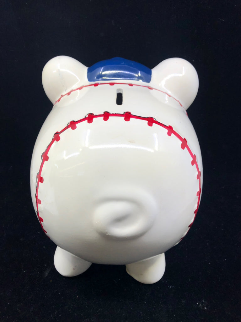 LARGE BASEBALL PIGGY BANK.