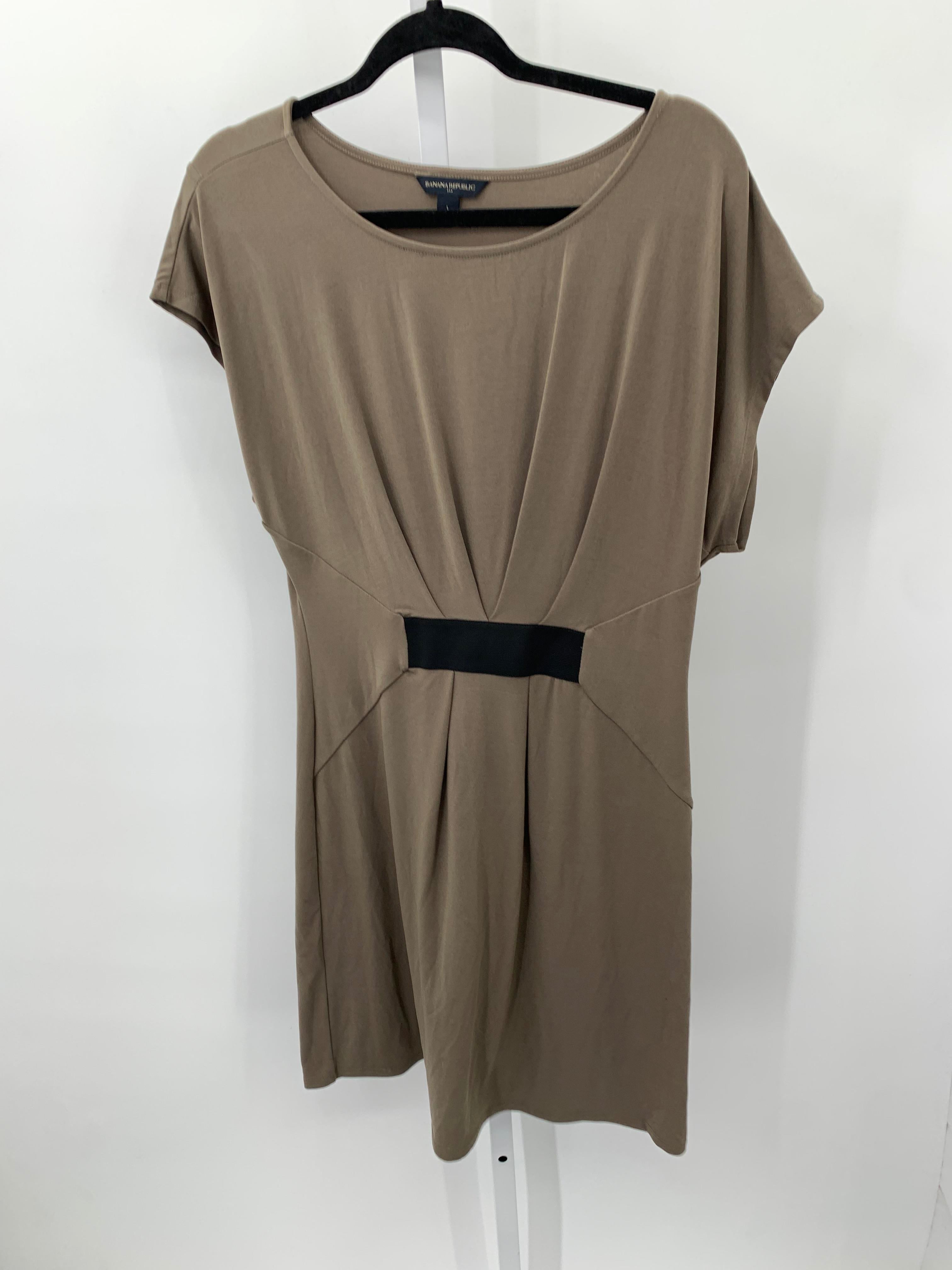 Banana Republic Size Large Misses Short Sleeve Dress