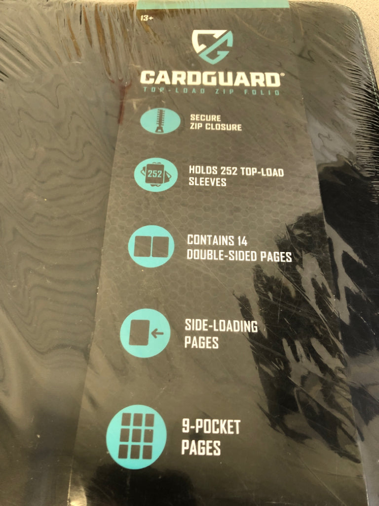 NIP CARDGUARD TRADING CARD STORAGE.