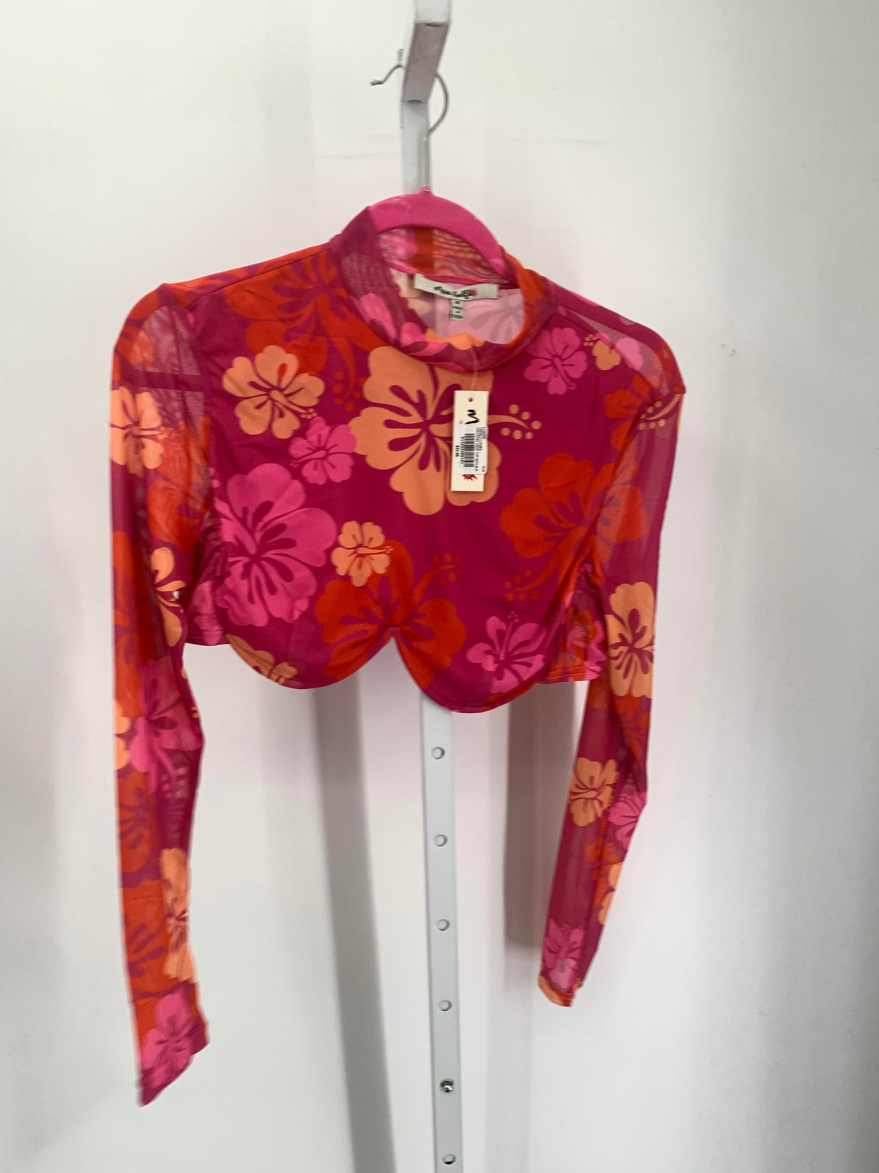 PINK Size Junior Juniors Long Sleeve Shirt