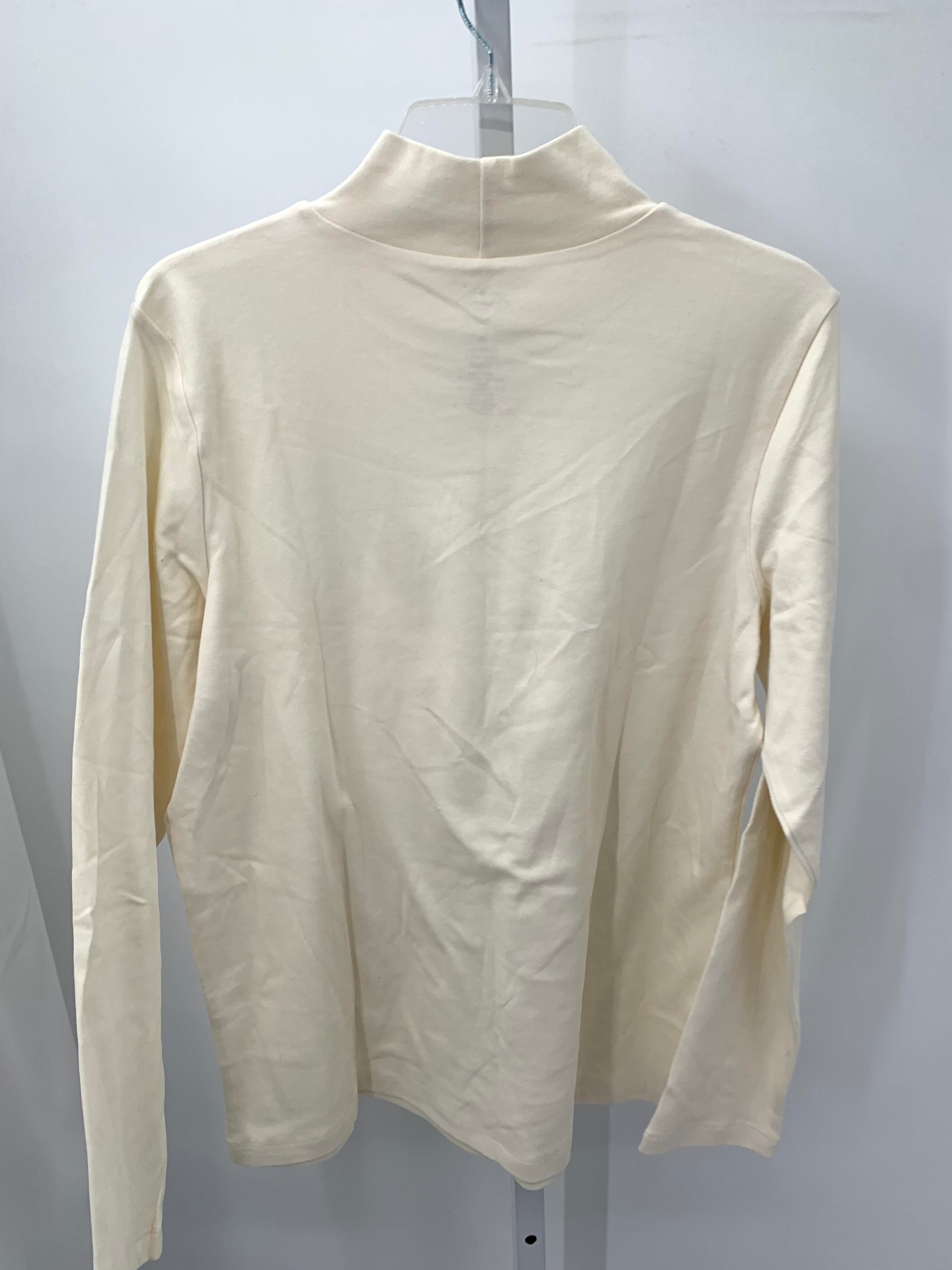 St. Johns Bay Size Extra Large Misses Long Sleeve Shirt