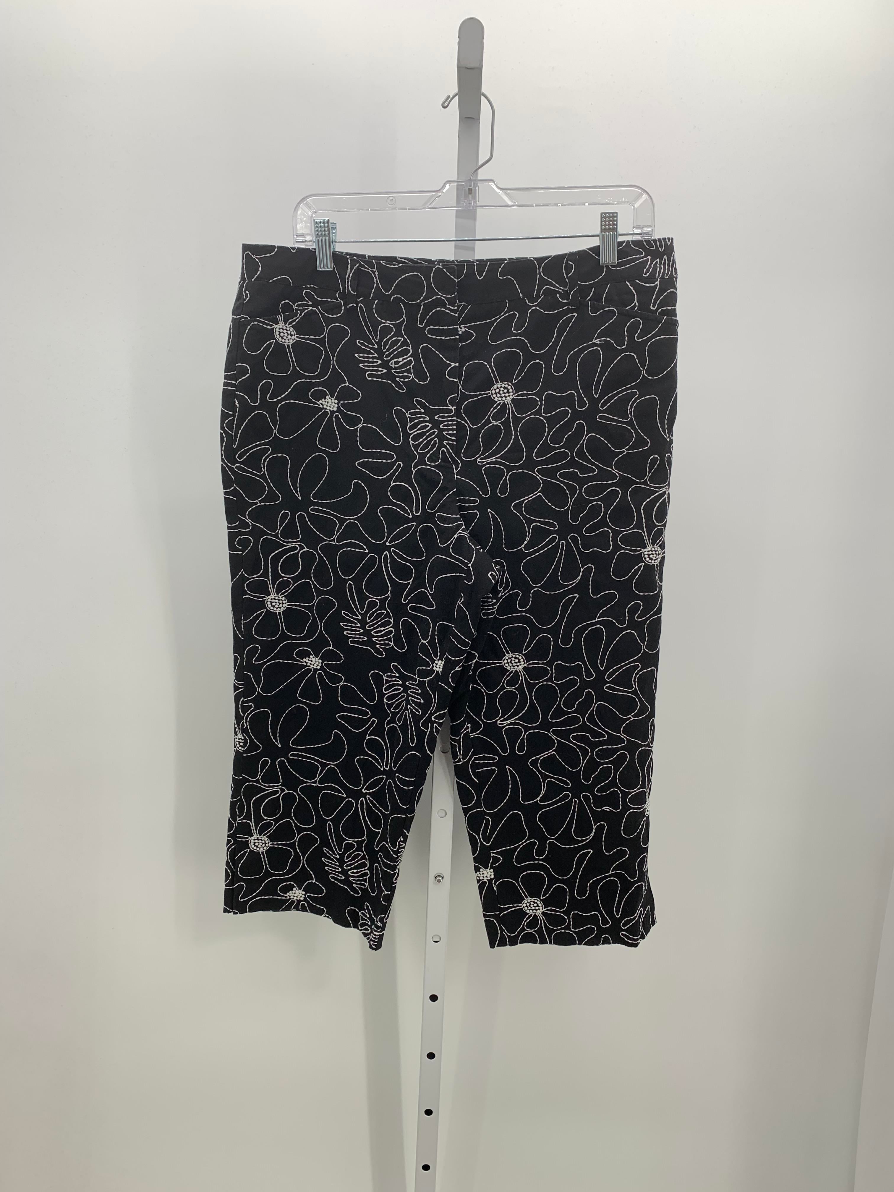 Talbots Size 16 Petite Petite Cropped Pants