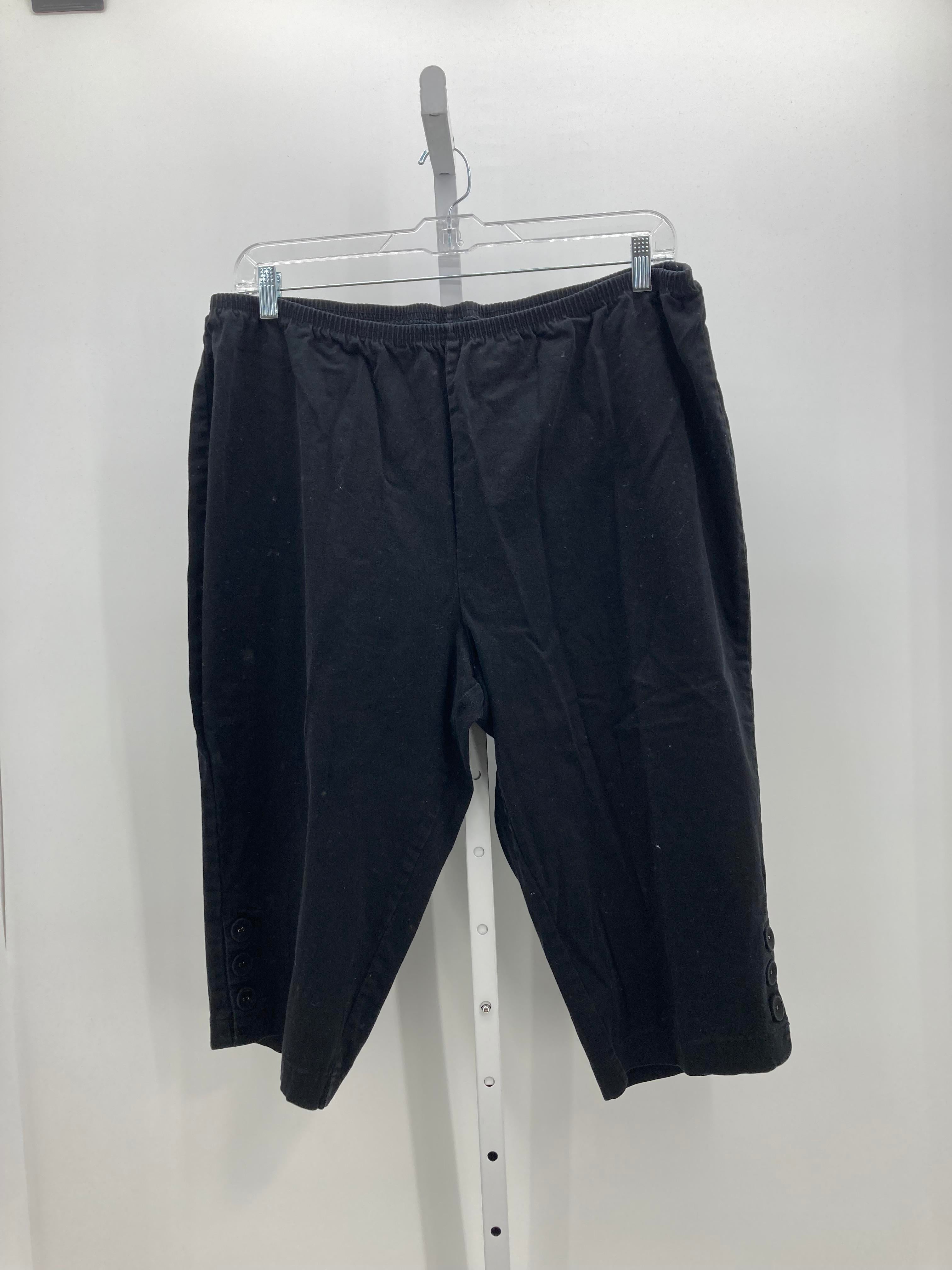 Size 2X Womens Capri Pants