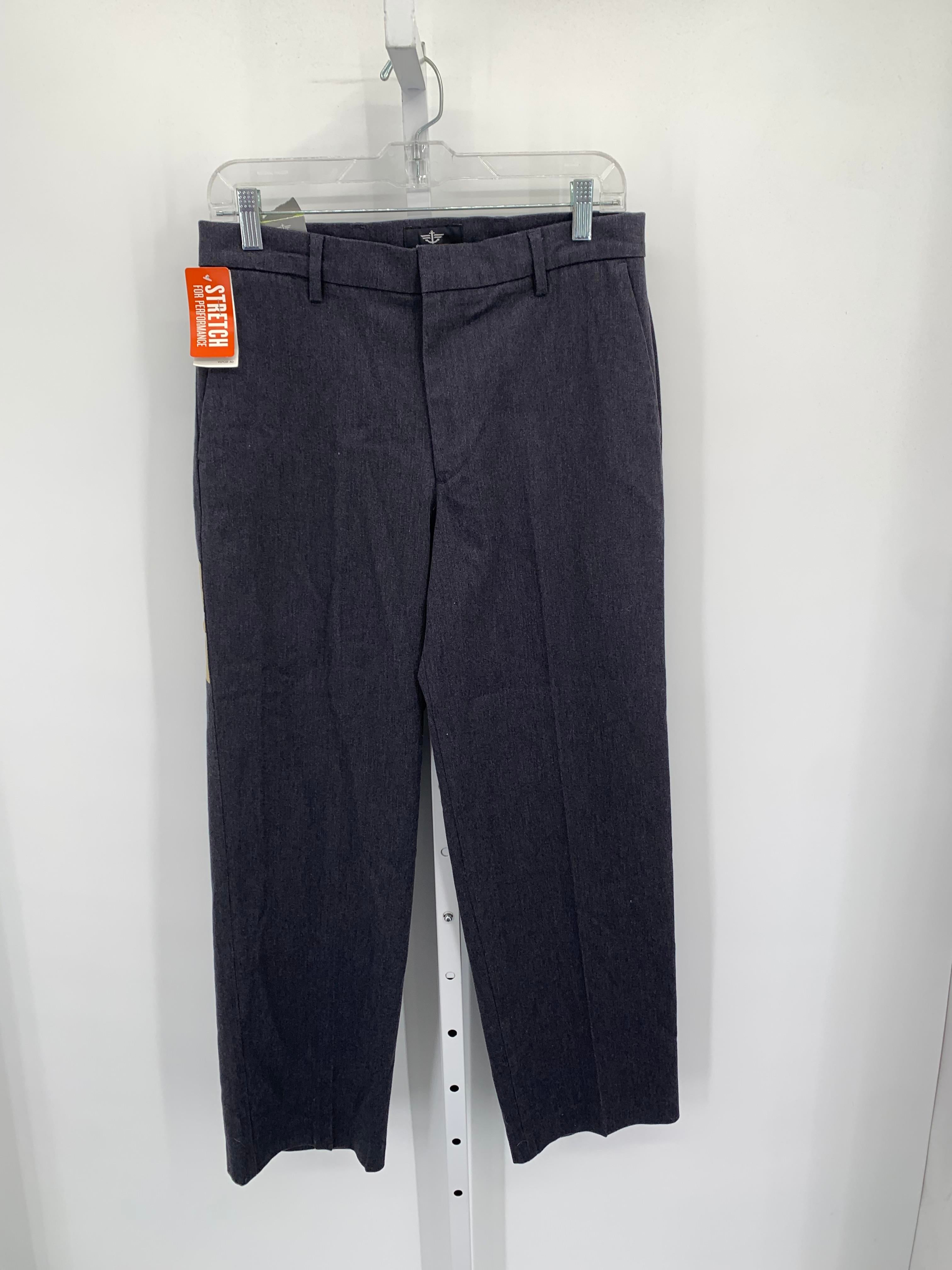 NEW CLASSIC FIT FLAT FRONT PANTS