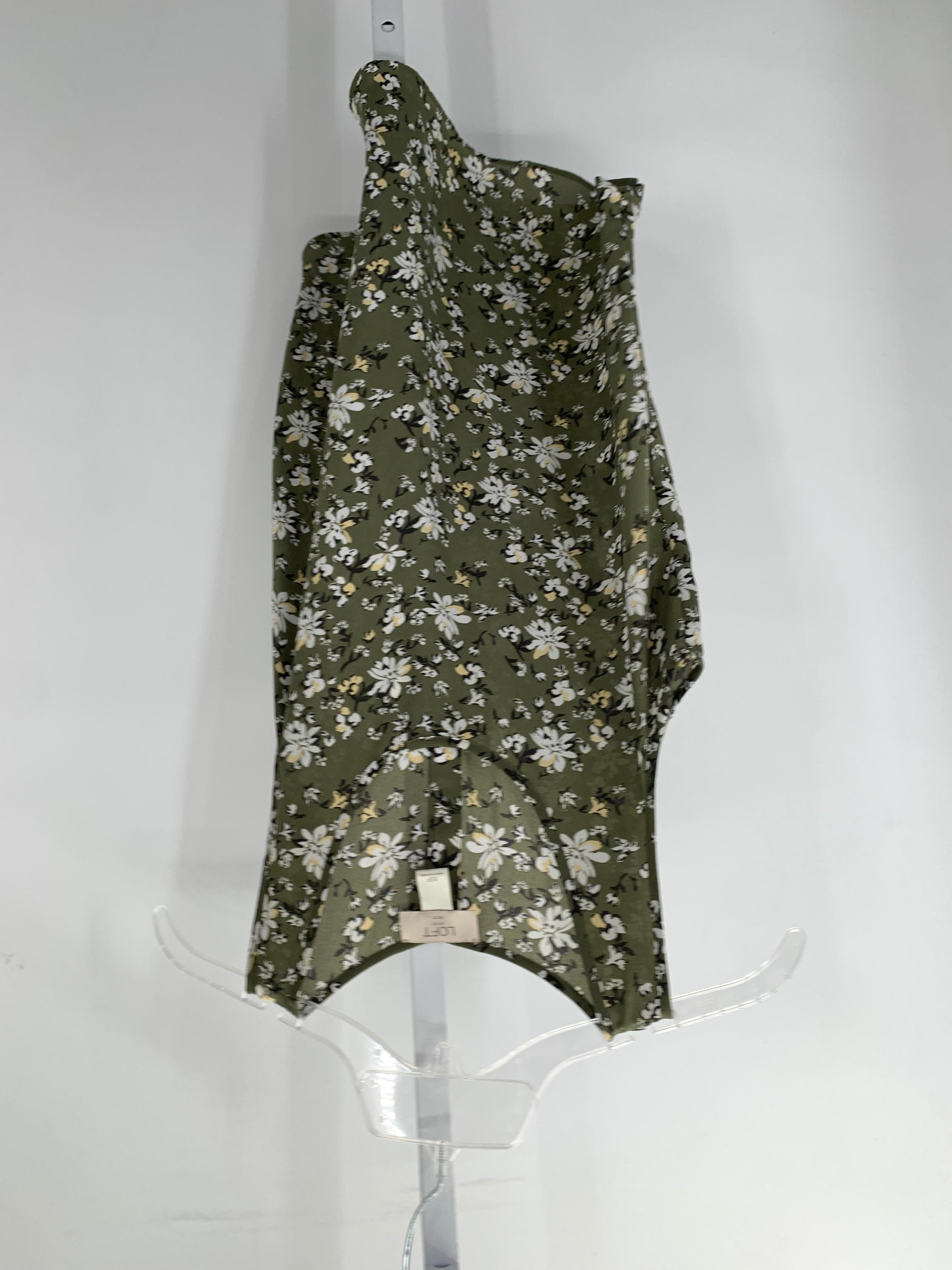 Loft Size X Small Petite Petite Sleeveless Shirt