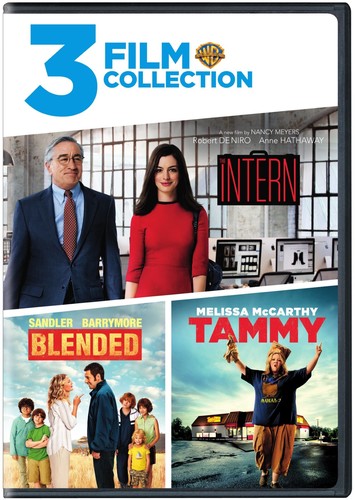 3 Film Collection: the Intern / Tammy / Blended -