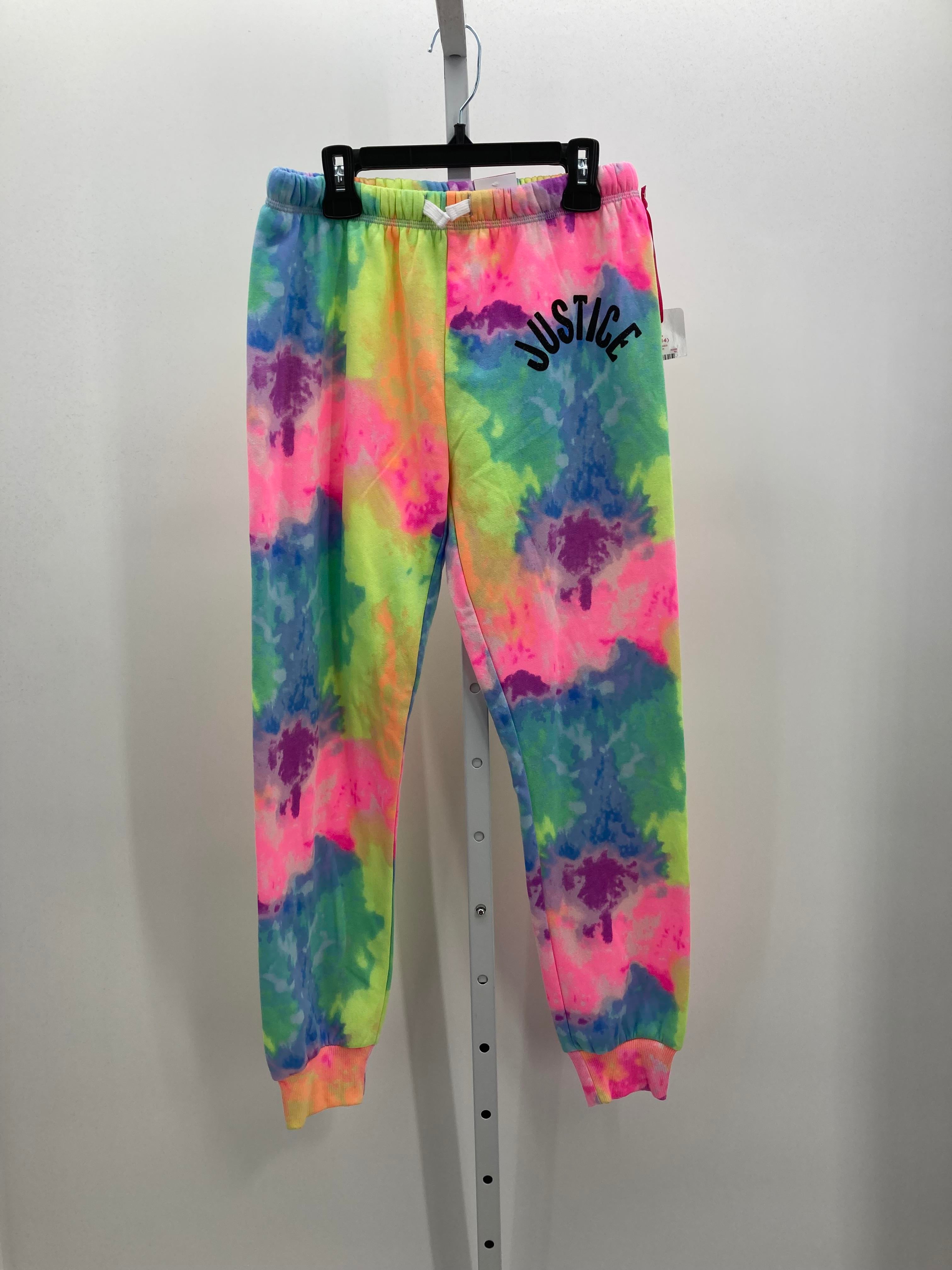 Justice Size 12-14 Girls Sweat Pants