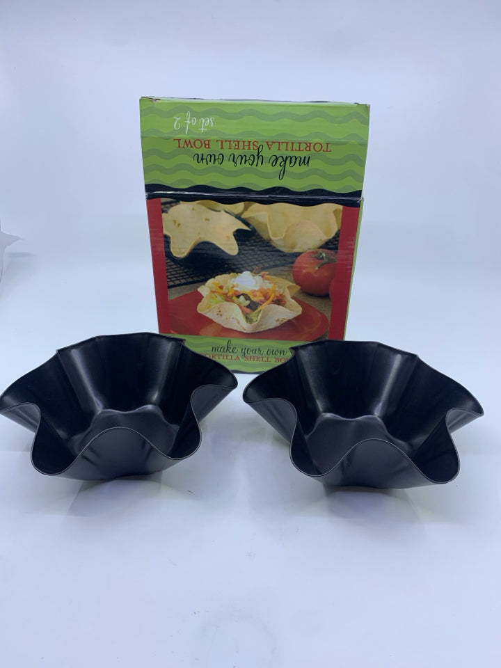 NIB TORTILLA SHELL BOWL.